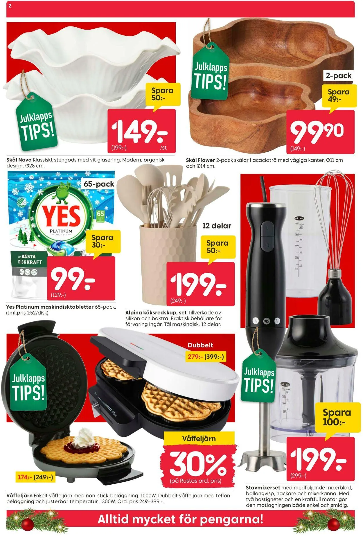 Rusta från 9 december till 10 januari 2026 - Reklamblad sidor 2