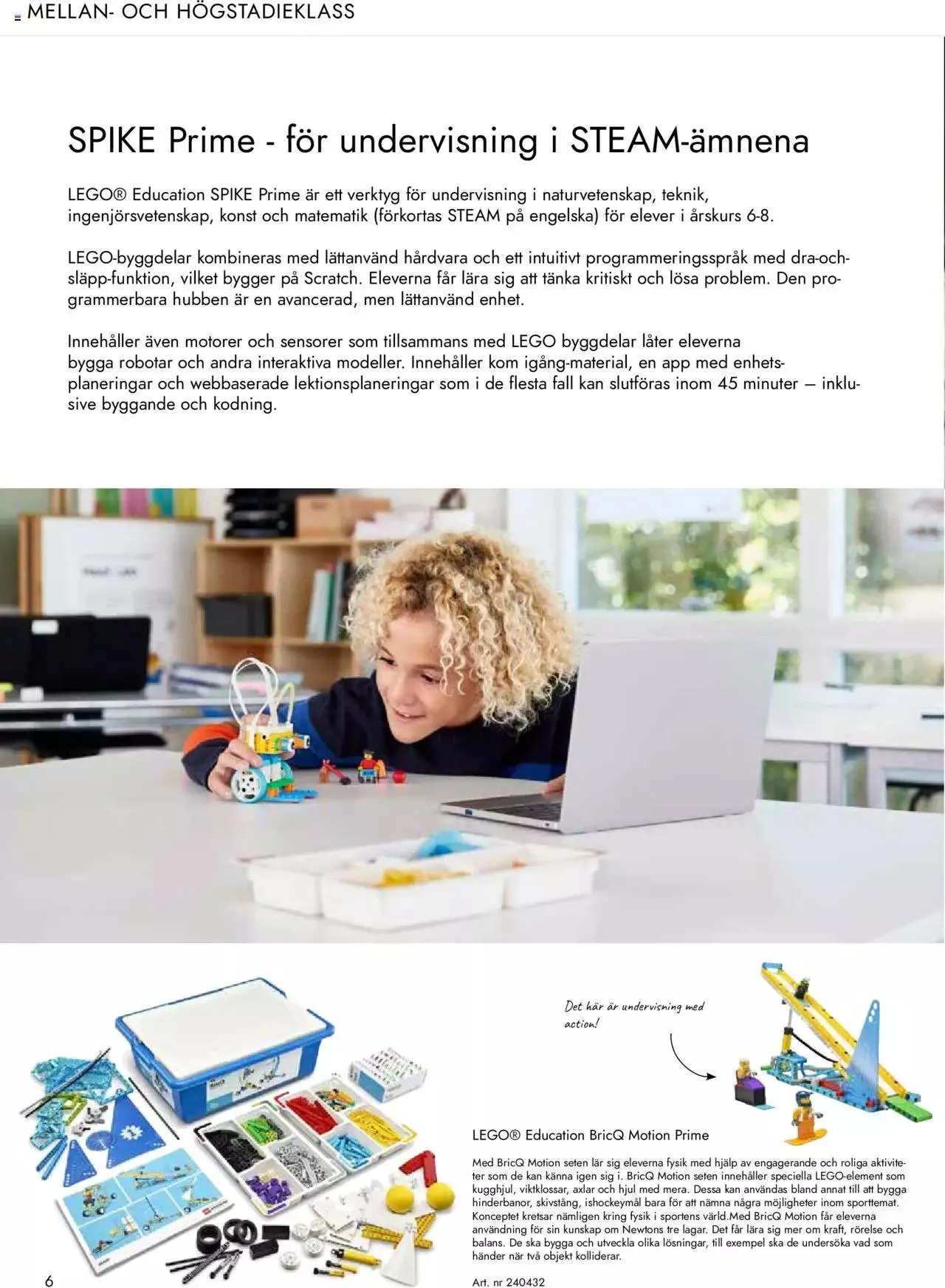 Staples - Informationsblad Lego Education från 1 januari till 31 december 2023 - Reklamblad sidor 6