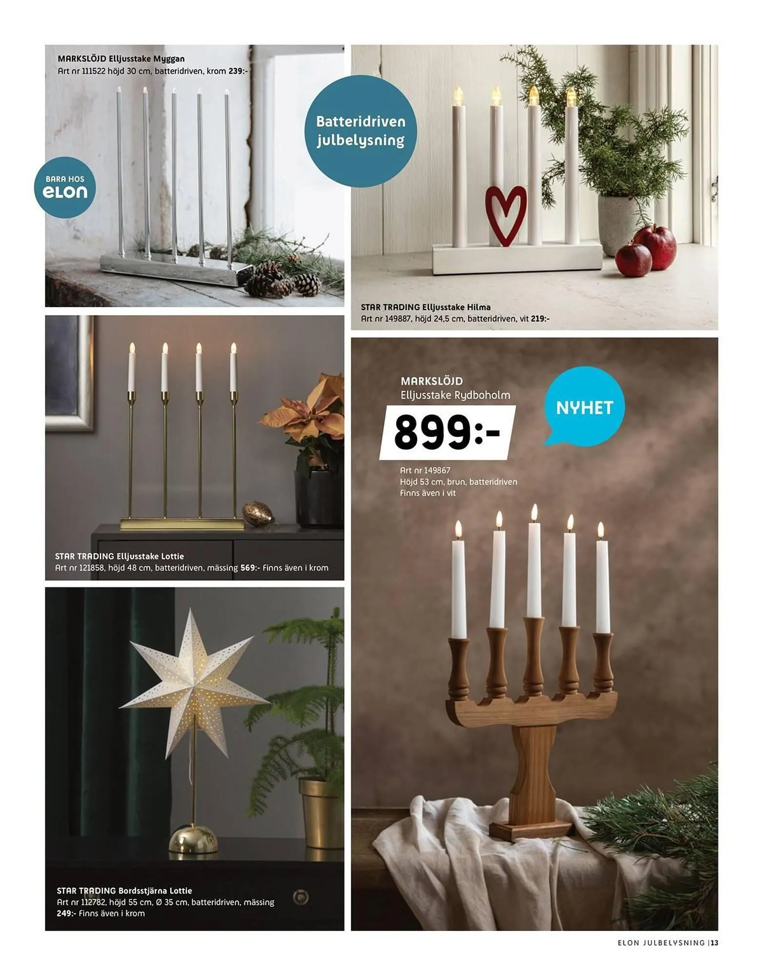 Elon reklamblad från 5 november till 7 december 2025 - Reklamblad sidor 13