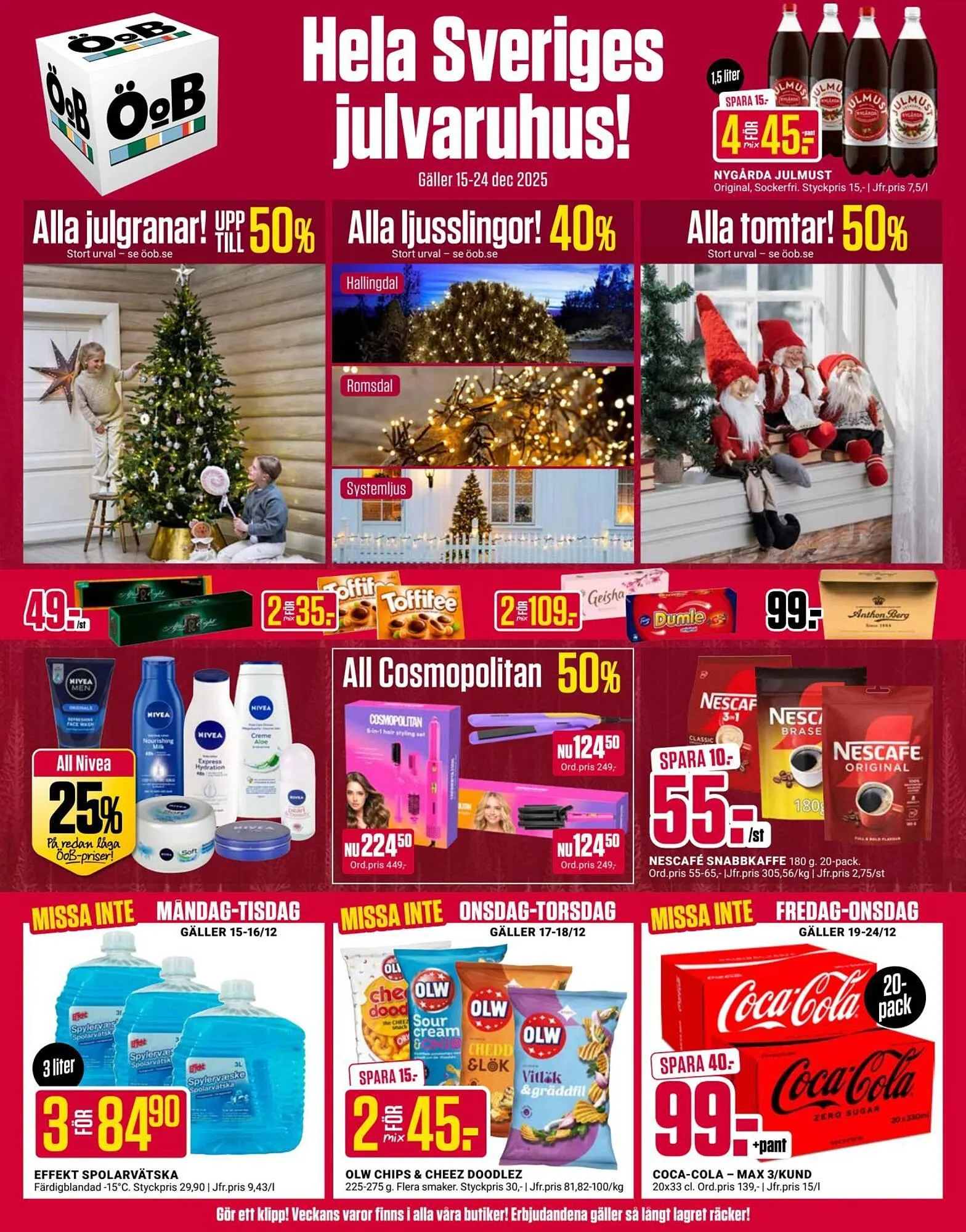 ÖoB annonsblad från 15 december till 25 december 2025 - Reklamblad sidor 1