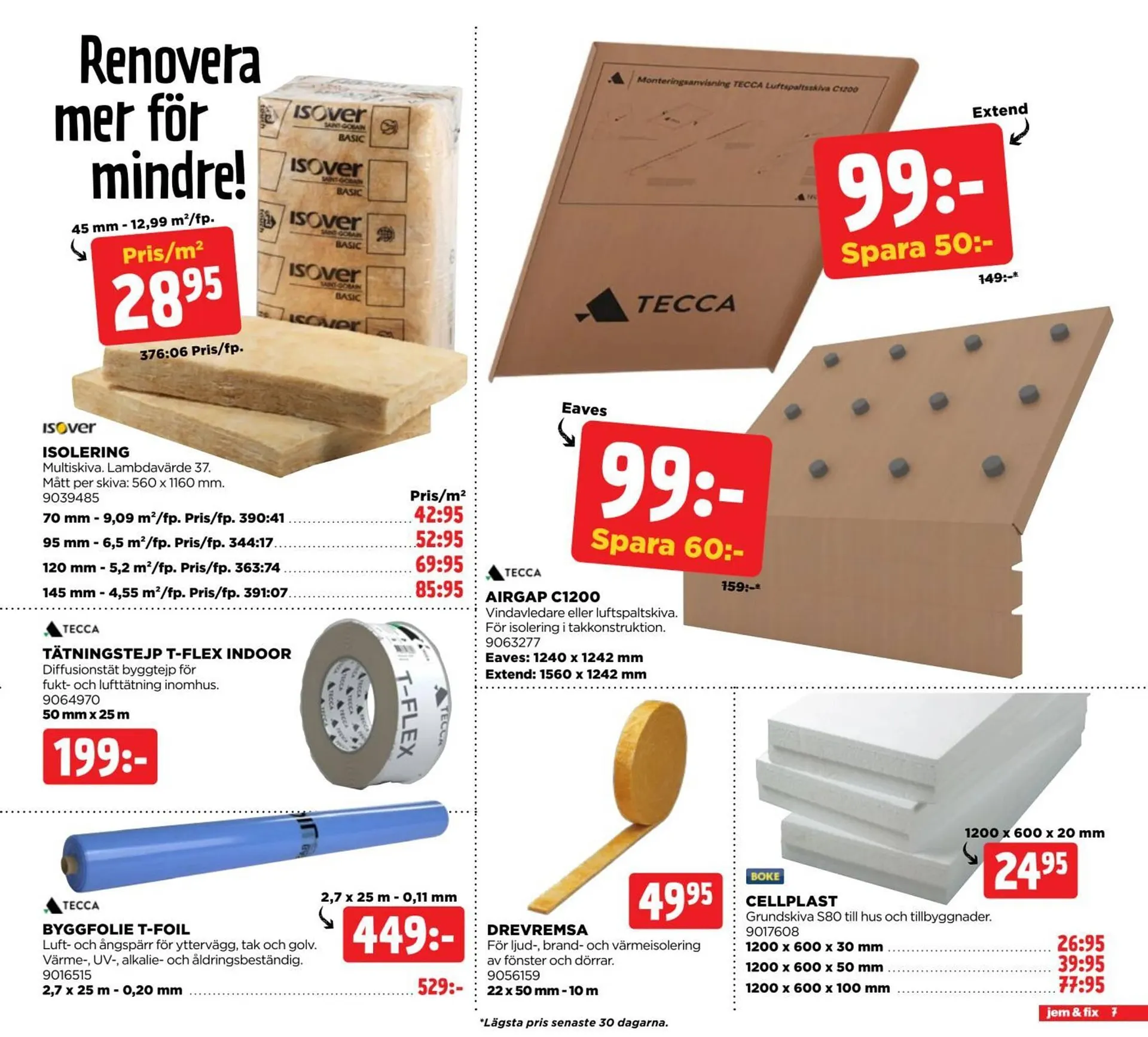 Jem&Fix reklamblad från 29 december till 19 januari 2026 - Reklamblad sidor 7