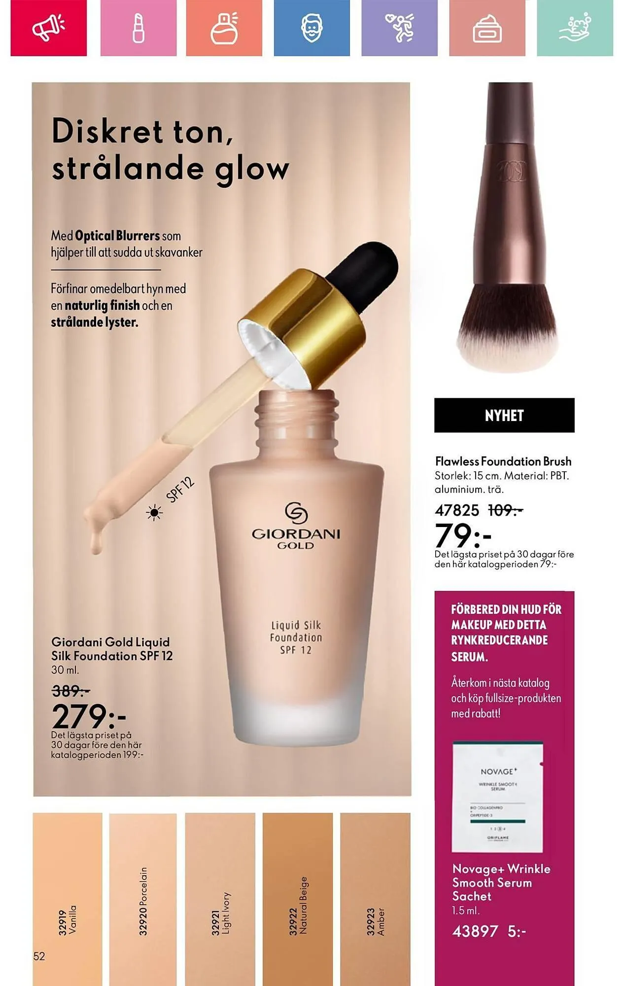 Oriflame reklamblad från 24 augusti till 13 september 2025 - Reklamblad sidor 52