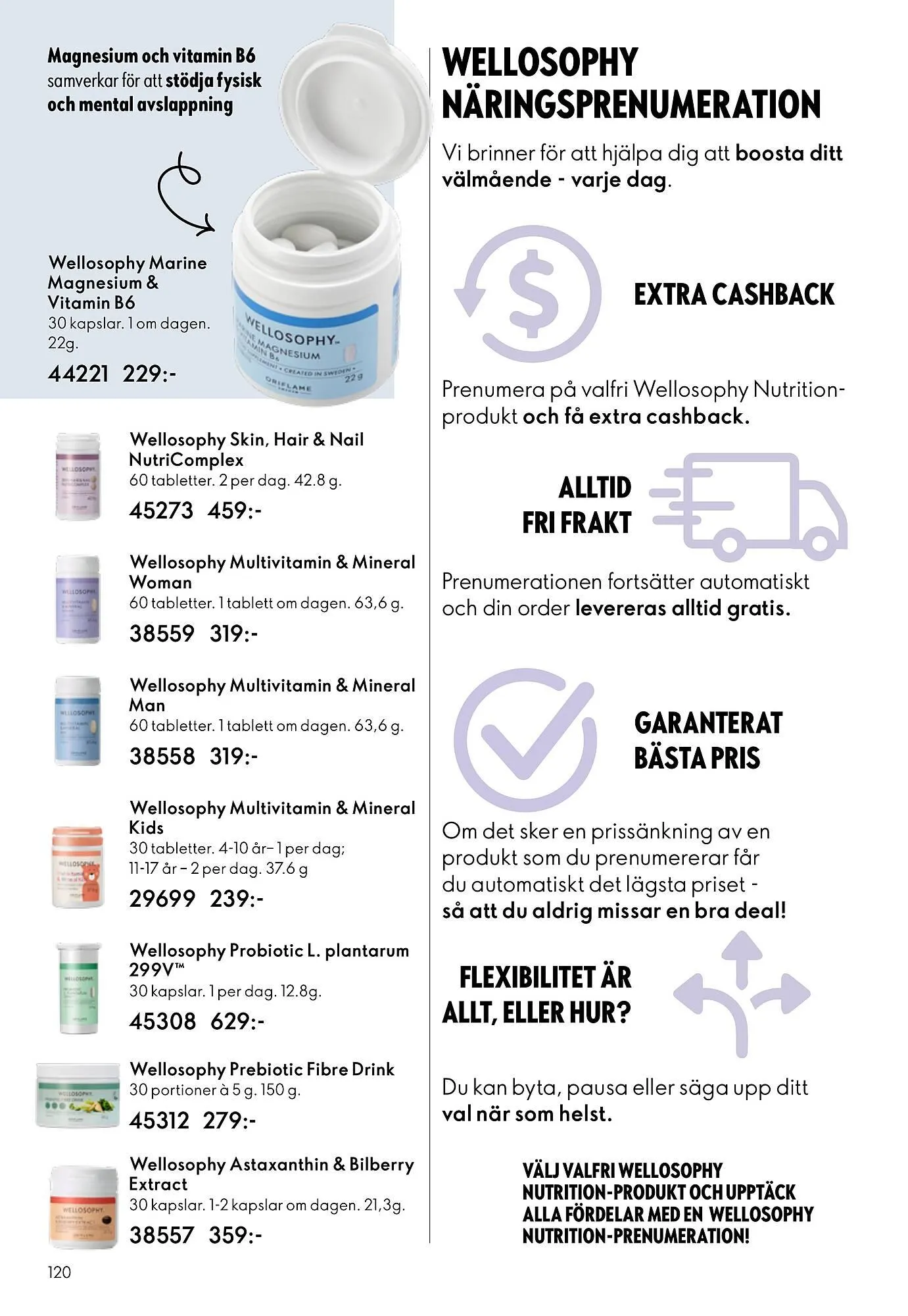 Oriflame reklamblad från 11 mars till 31 mars 2026 - Reklamblad sidor 120