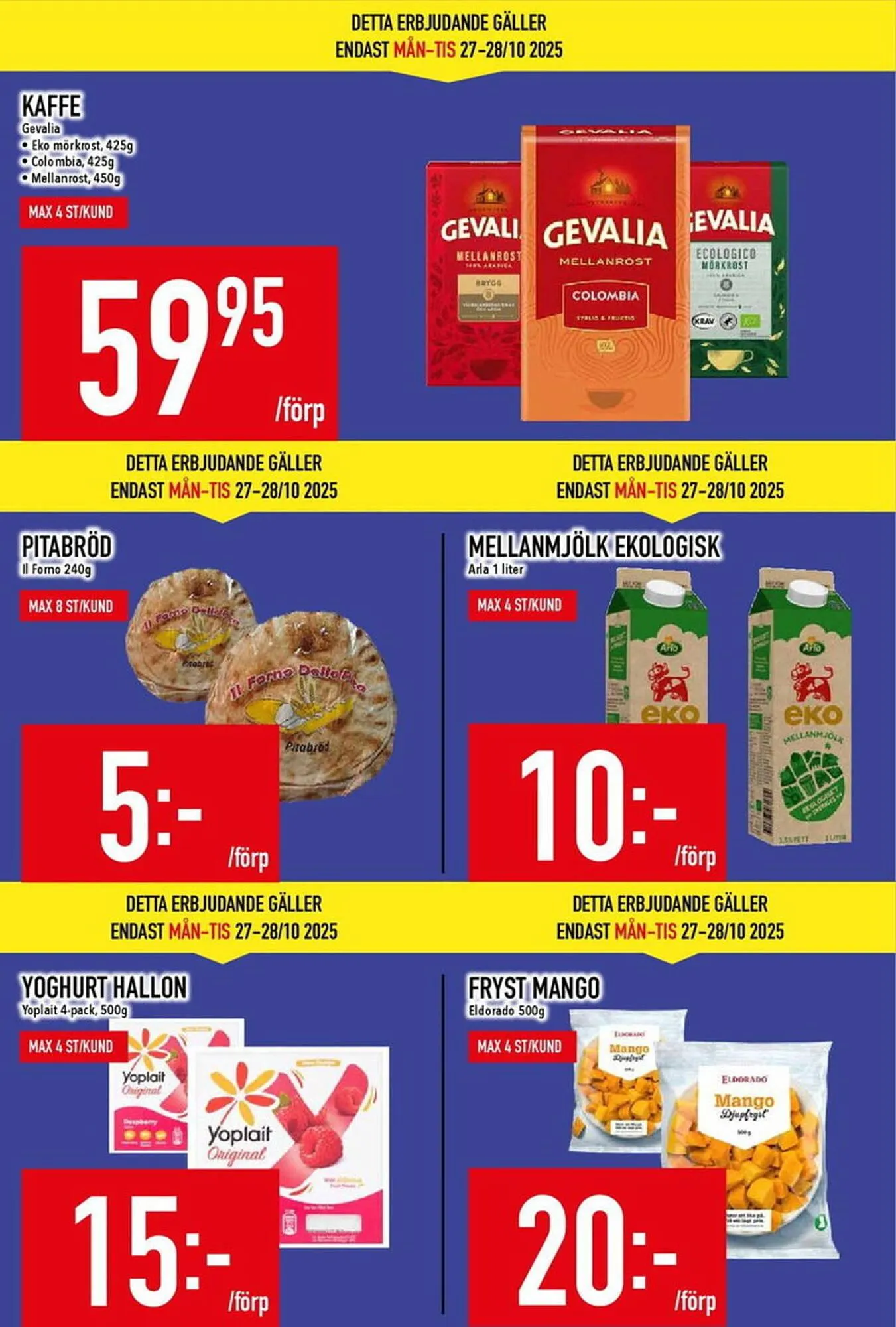 Matdax reklamblad från 27 oktober till 2 november 2025 - Reklamblad sidor 2