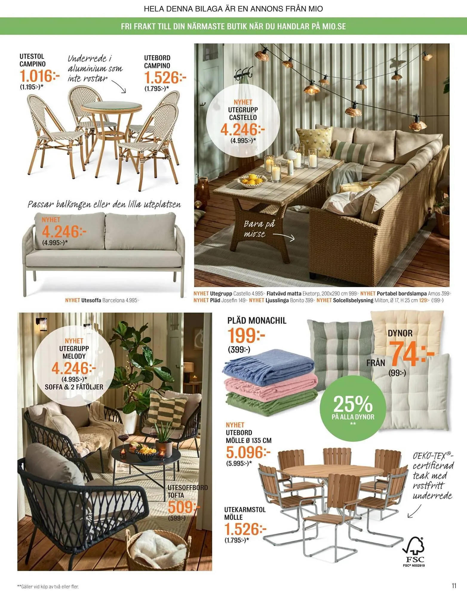 Mio reklamblad från 7 april till 28 april 2026 - Reklamblad sidor 11