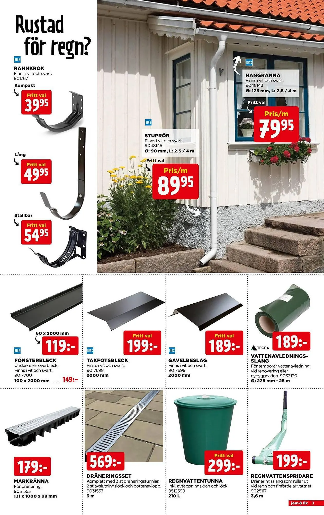 Jem&Fix reklamblad från 10 september till 24 september 2023 - Reklamblad sidor 3