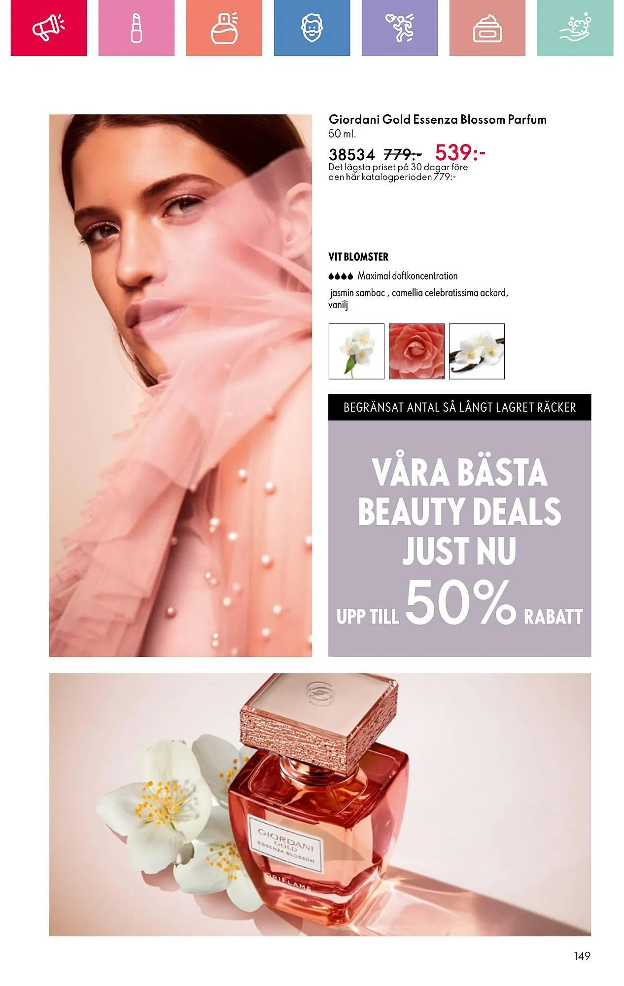 Oriflame reklamblad från 26 januari till 15 februari 2025 - Reklamblad sidor 149