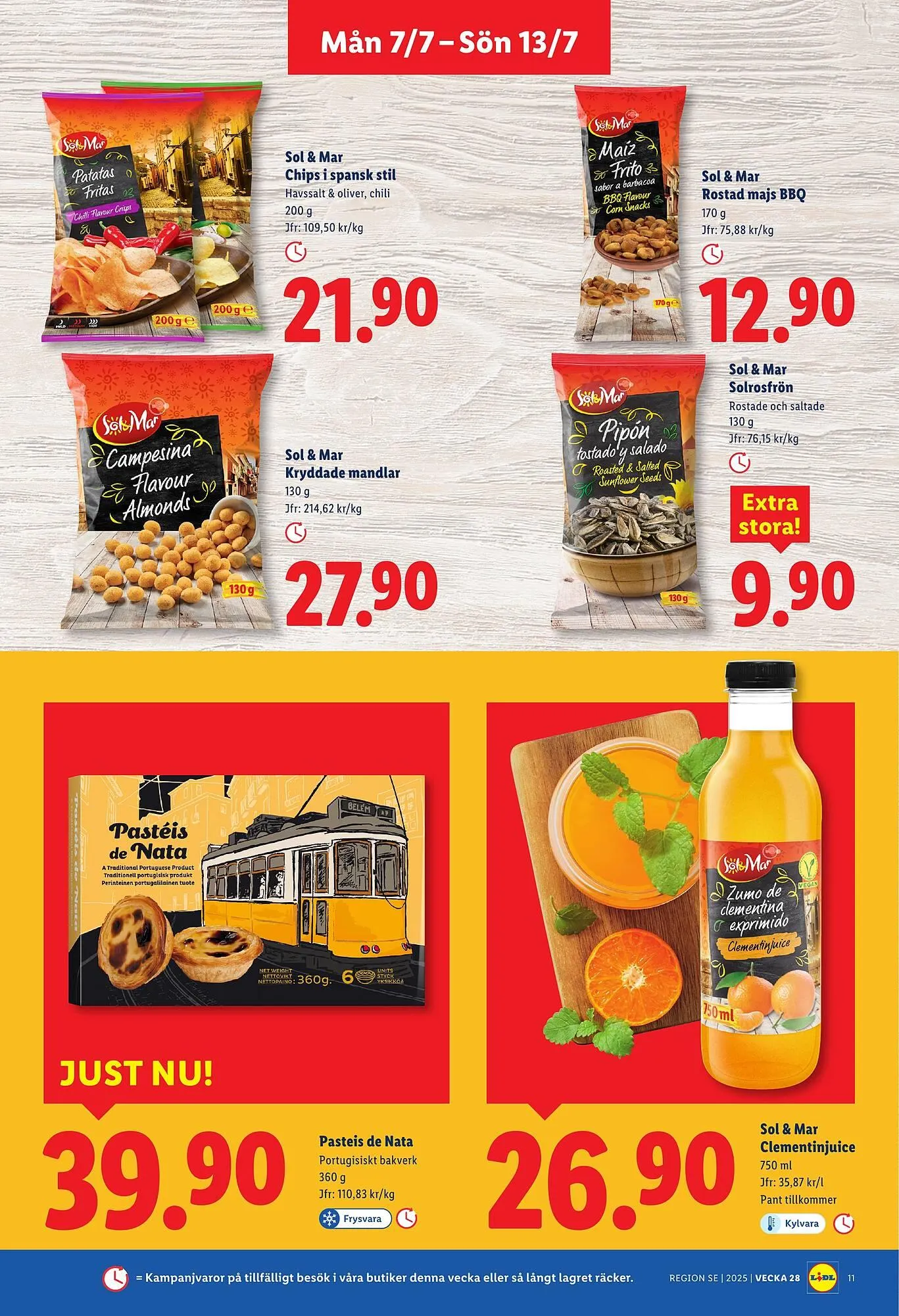 Lidl reklamblad från 7 juli till 13 juli 2025 - Reklamblad sidor 11