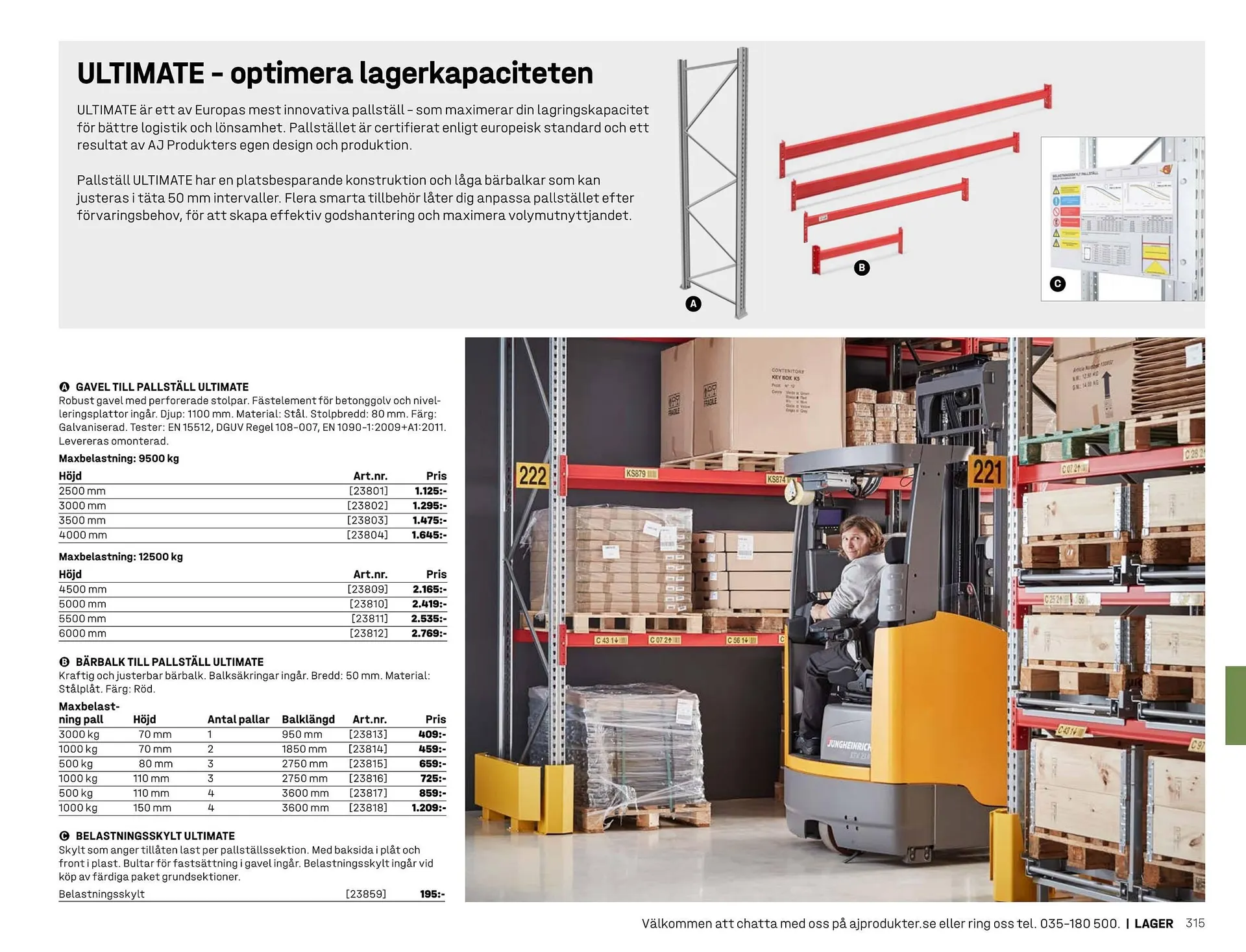 AJ Produkter reklamblad från 1 januari till 31 december 2025 - Reklamblad sidor 315