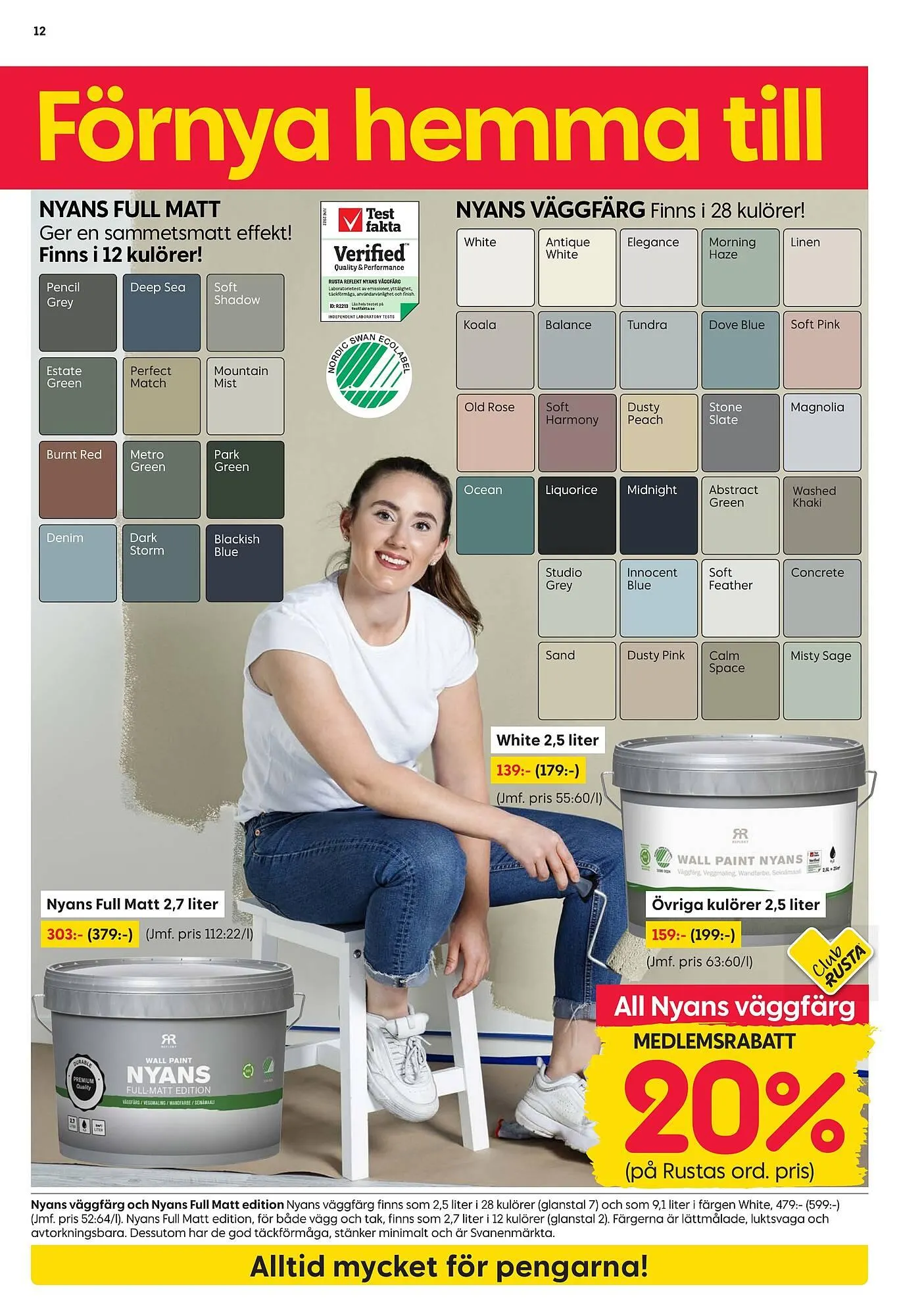 Rusta reklamblad från 22 april till 27 april 2025 - Reklamblad sidor 12