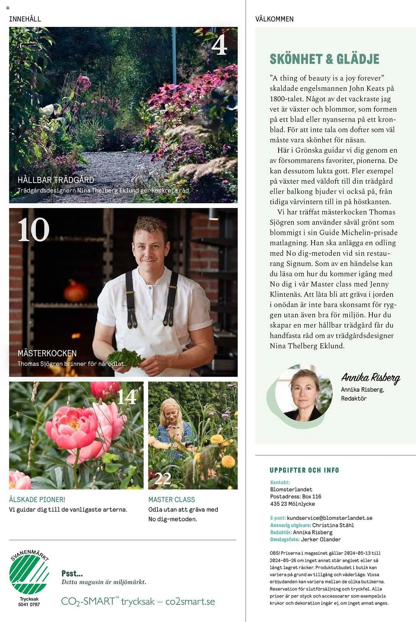 Blomsterlandet reklamblad från 13 maj till 26 maj 2024 - Reklamblad sidor 3
