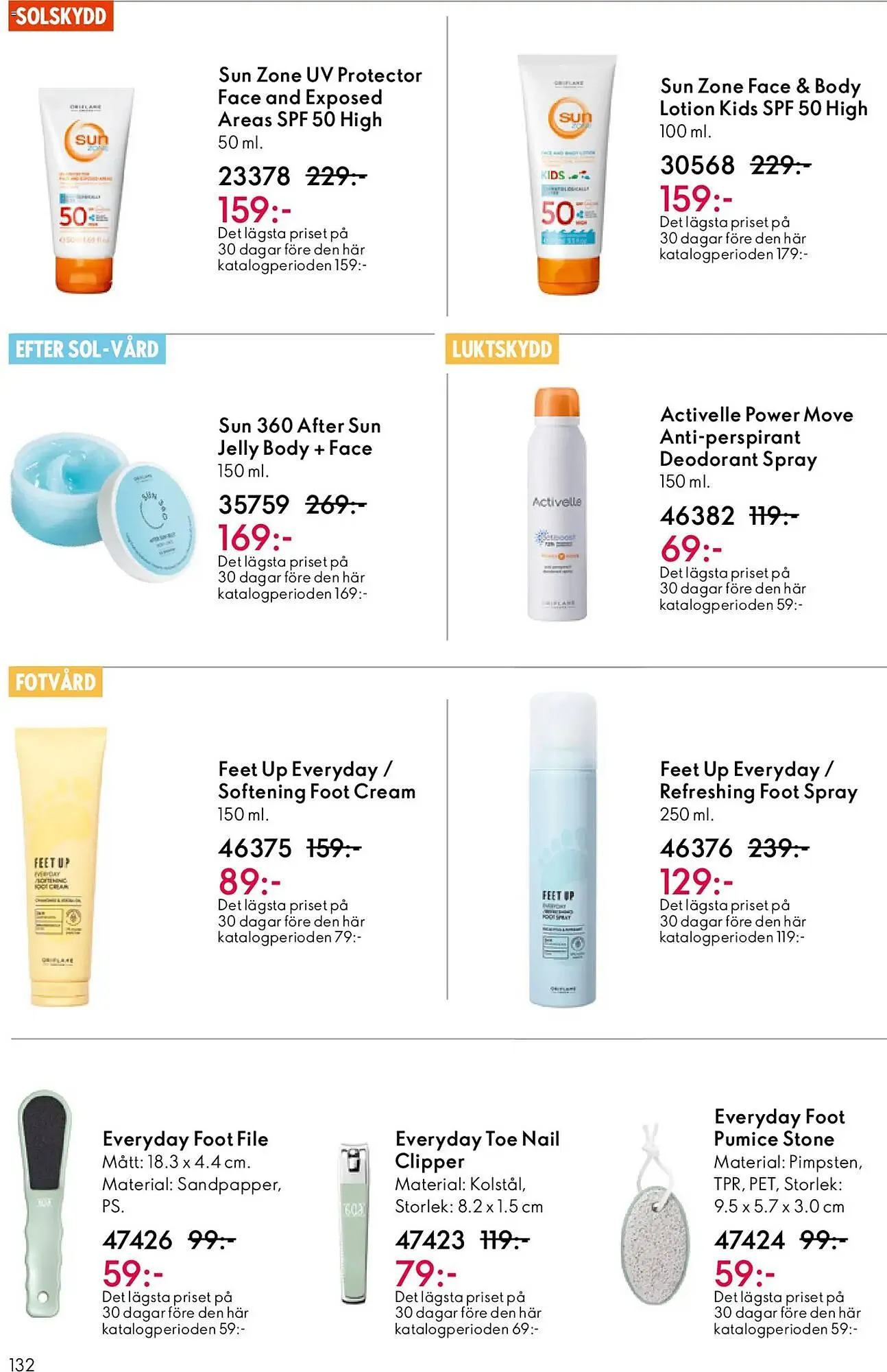 Oriflame reklamblad från 22 april till 12 maj 2026 - Reklamblad sidor 132