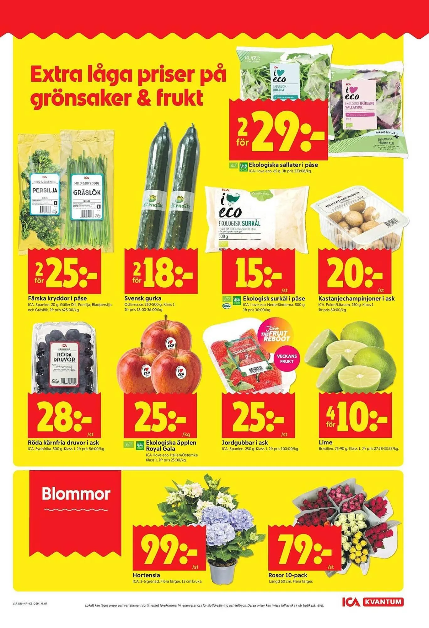 ICA Kvantum reklamblad från 20 april till 26 april 2026 - Reklamblad sidor 7