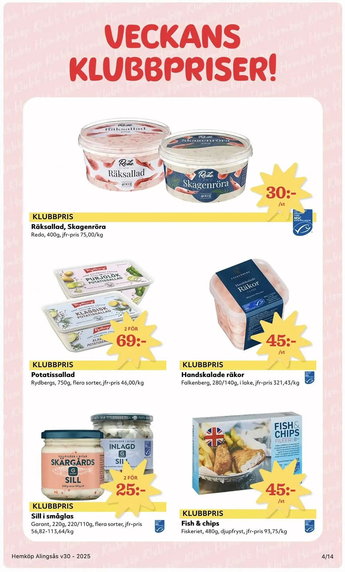 Hemköp reklamblad från 21 juli till 27 juli 2025 - Reklamblad sidor 4