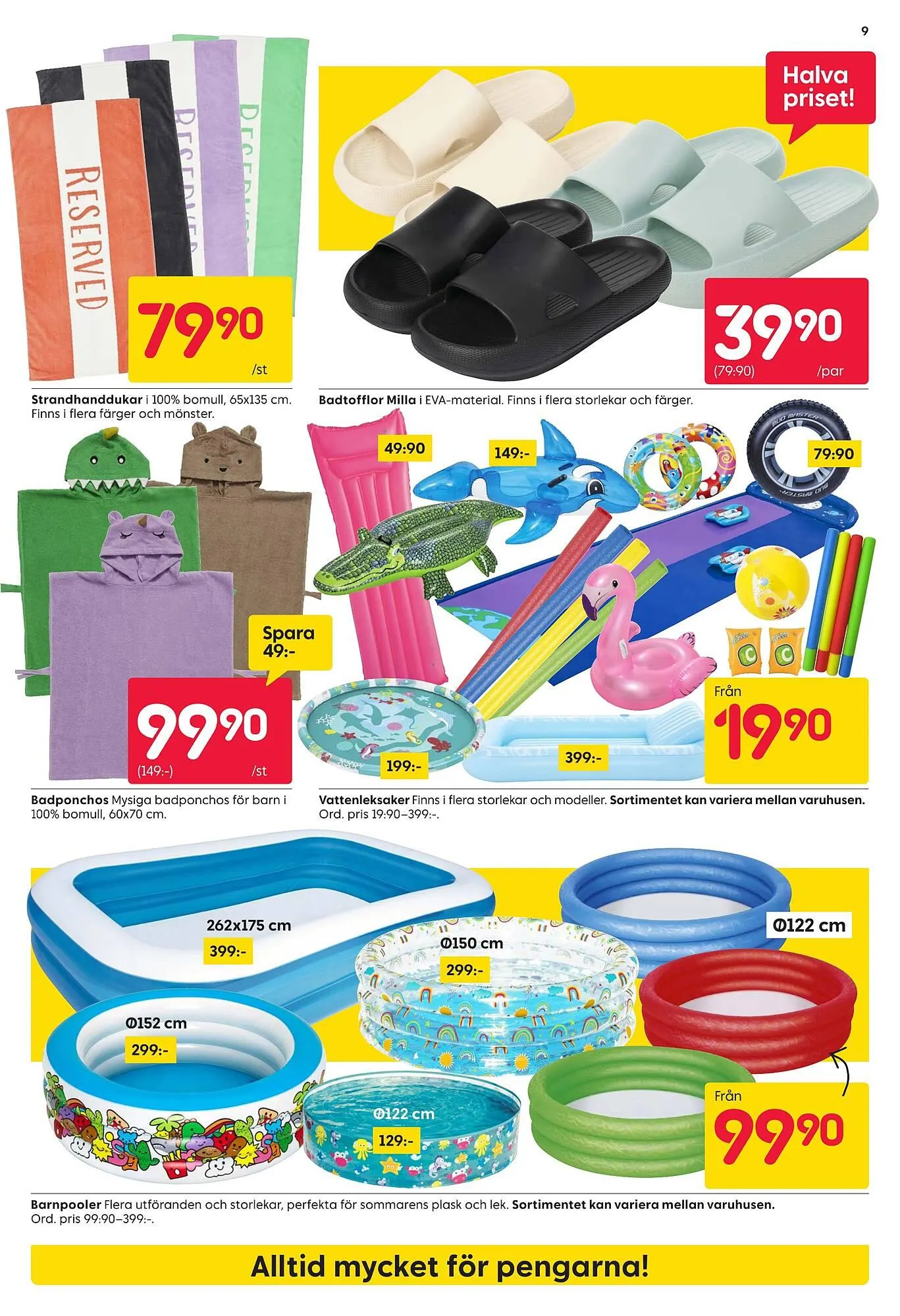 Rusta reklamblad från 5 maj till 10 maj 2025 - Reklamblad sidor 9