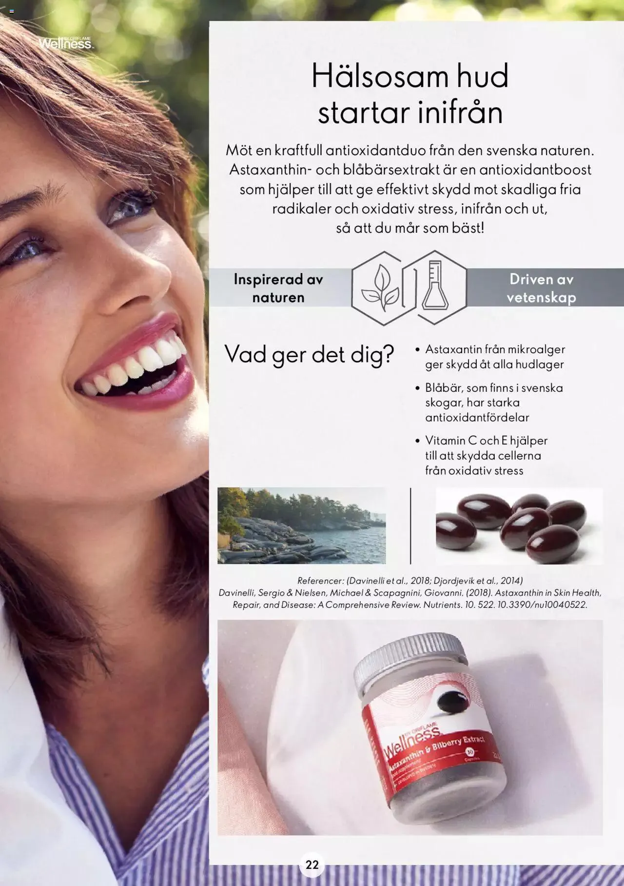 Oriflame - Wellness Catalogue från 1 mars till 31 december 2023 - Reklamblad sidor 22