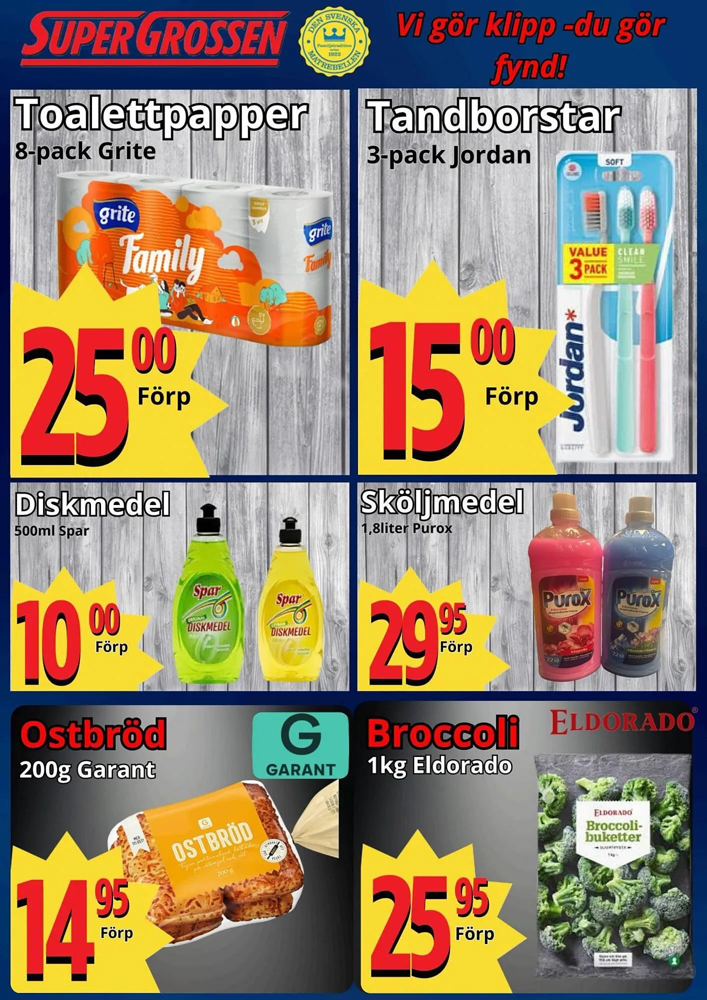 Supergrossen reklamblad från 5 januari till 12 januari 2026 - Reklamblad sidor 12