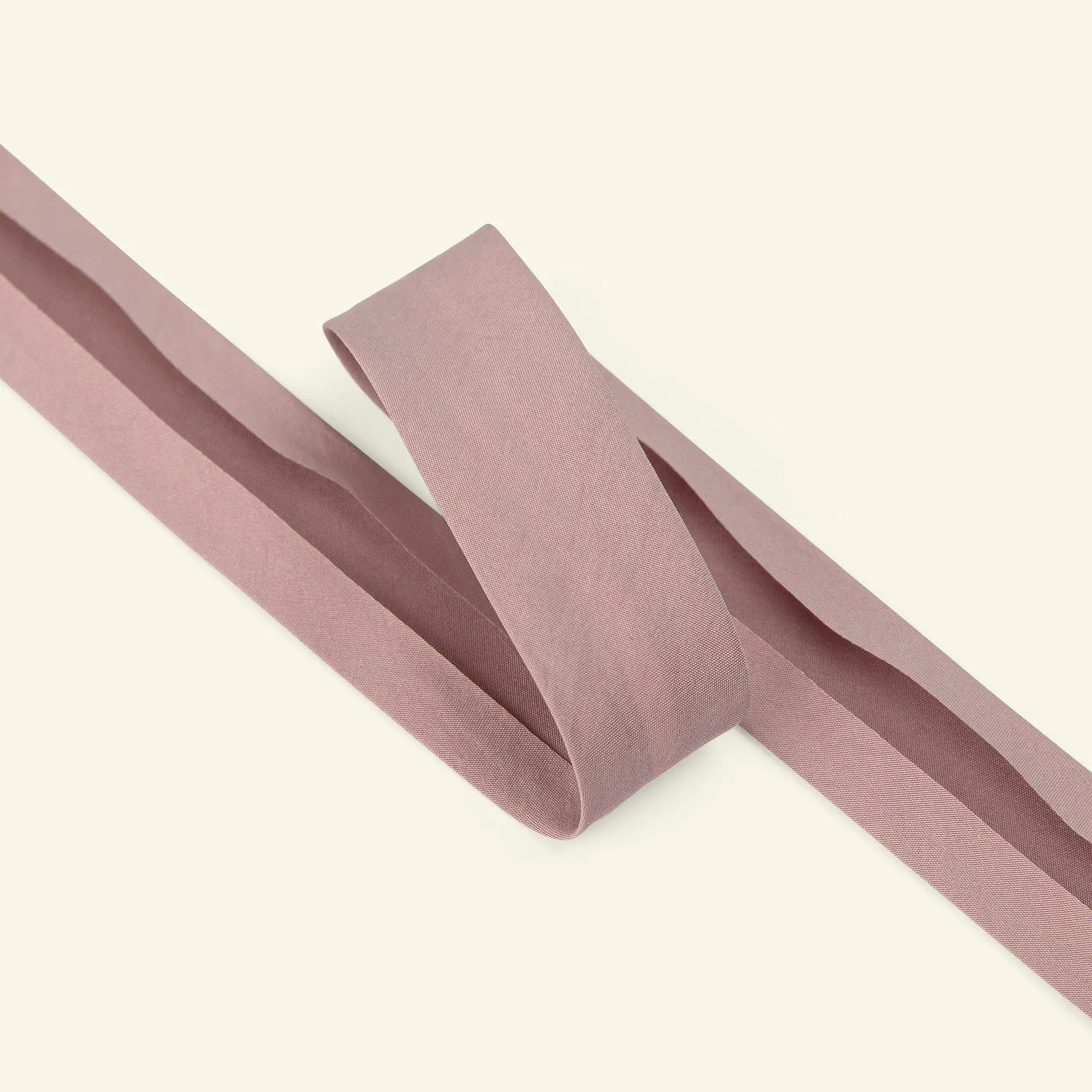 Snedslå polyester 18mm mörkrosa 4m