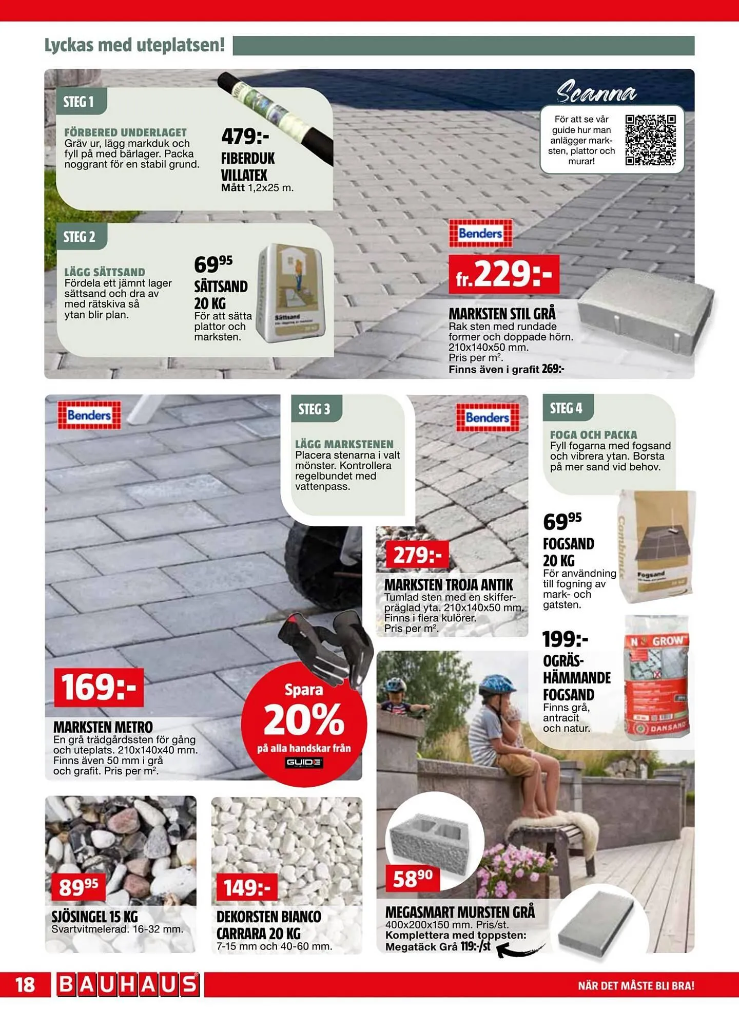 Bauhaus reklamblad från 4 maj till 18 maj 2026 - Reklamblad sidor 18