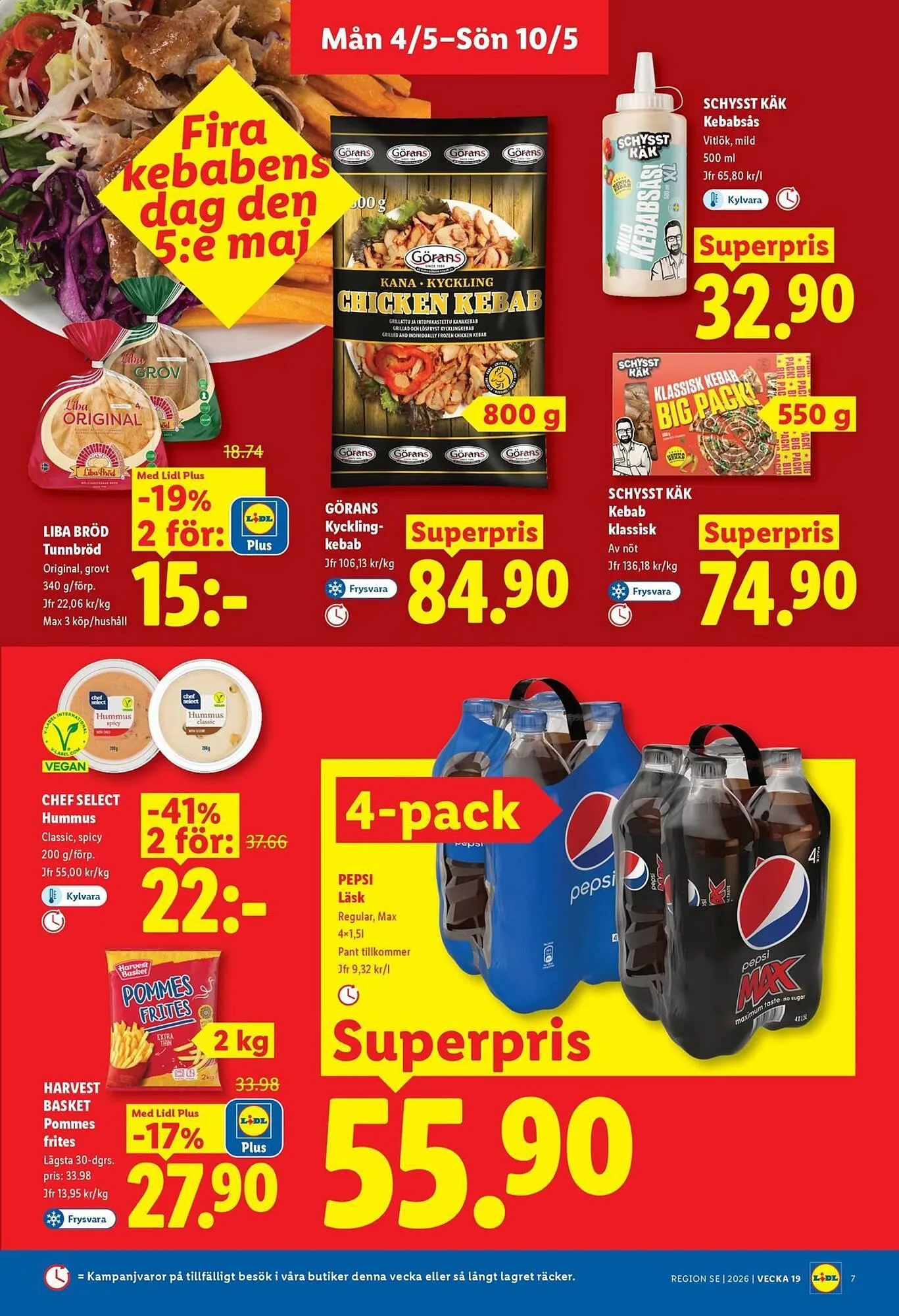 Lidl reklamblad från 4 maj till 10 maj 2026 - Reklamblad sidor 7