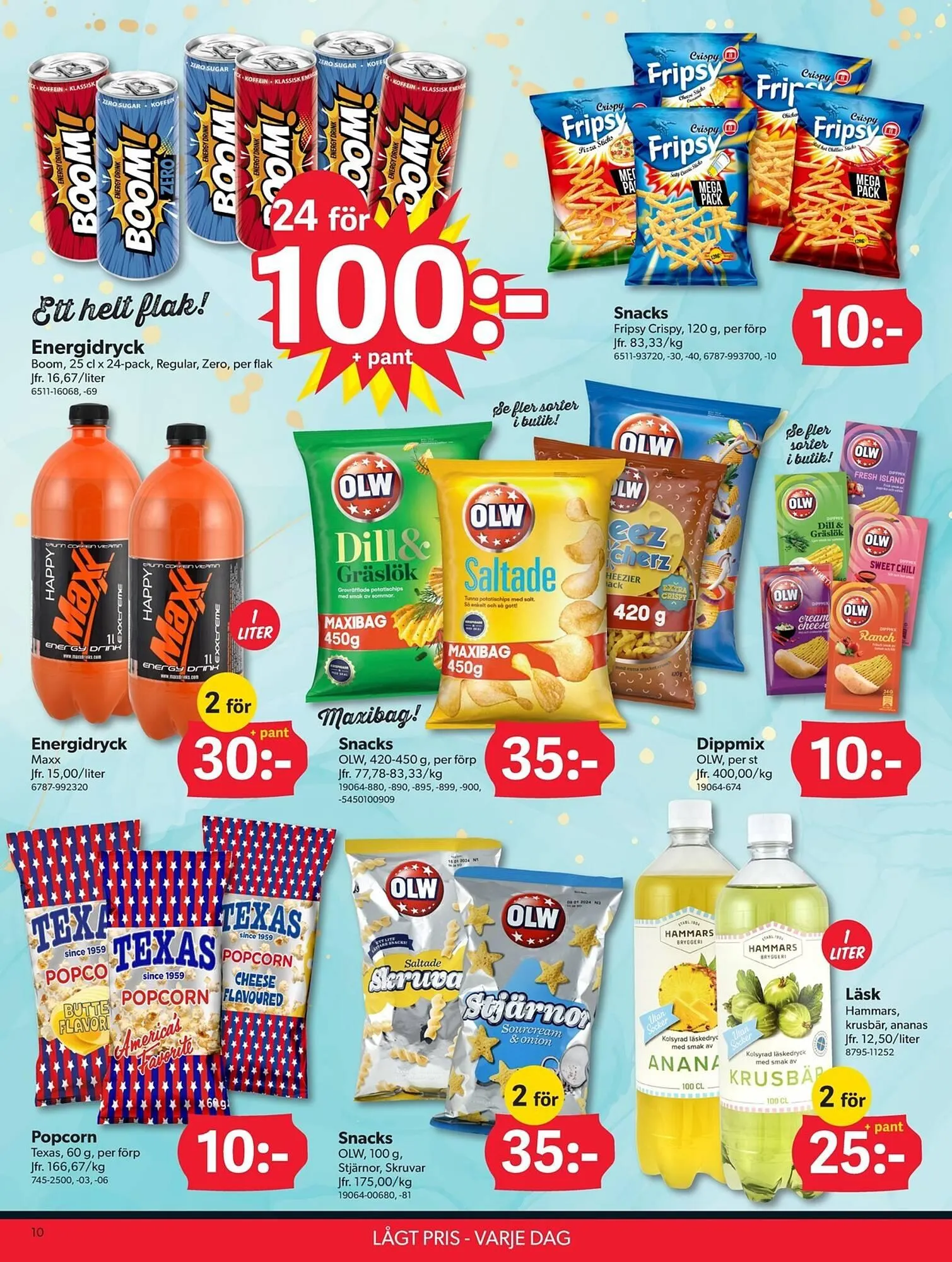 DollarStore reklamblad från 19 augusti till 19 september 2024 - Reklamblad sidor 10