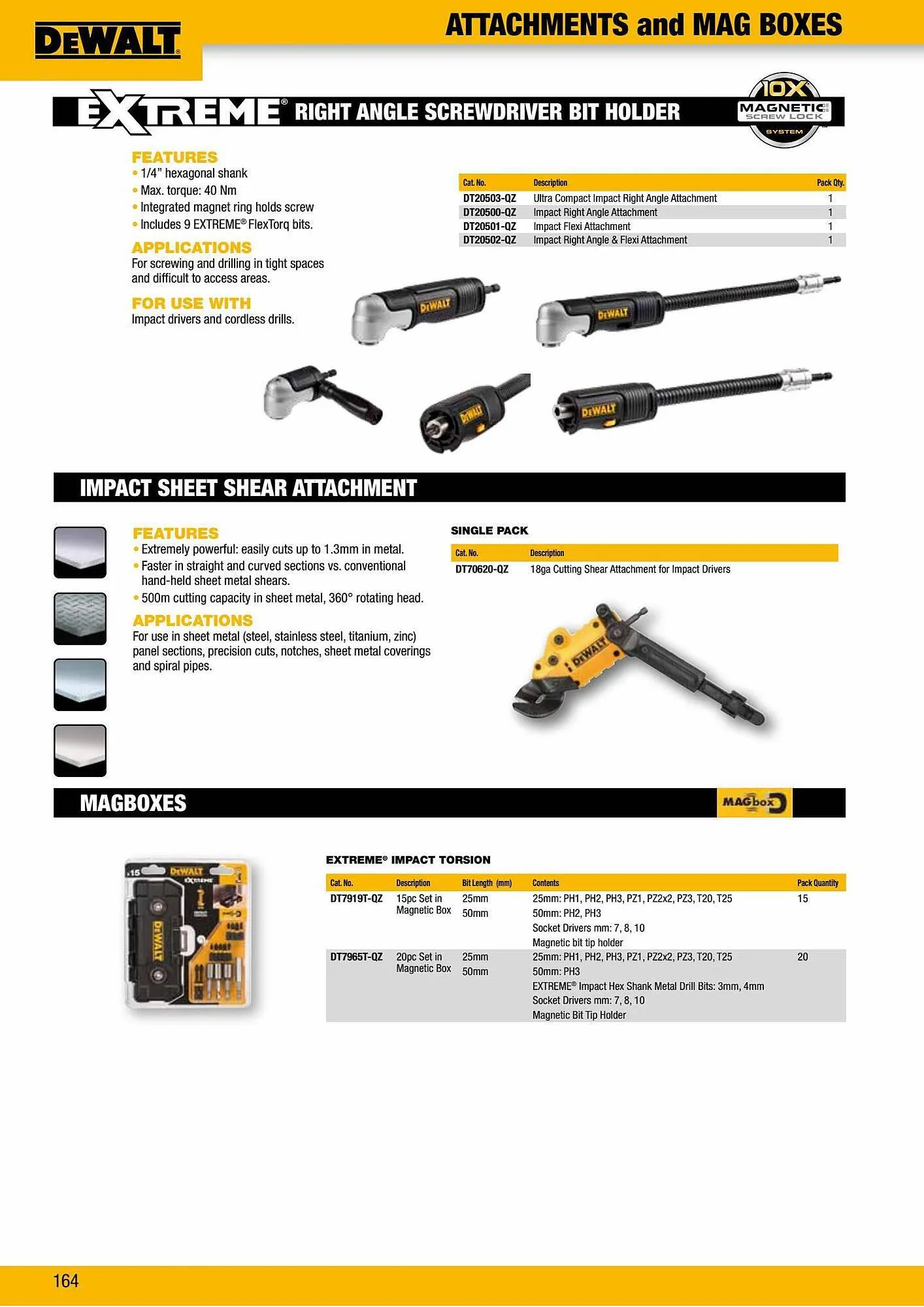 Dewalt reklamblad från 31 augusti till 30 september 2023 - Reklamblad sidor 164