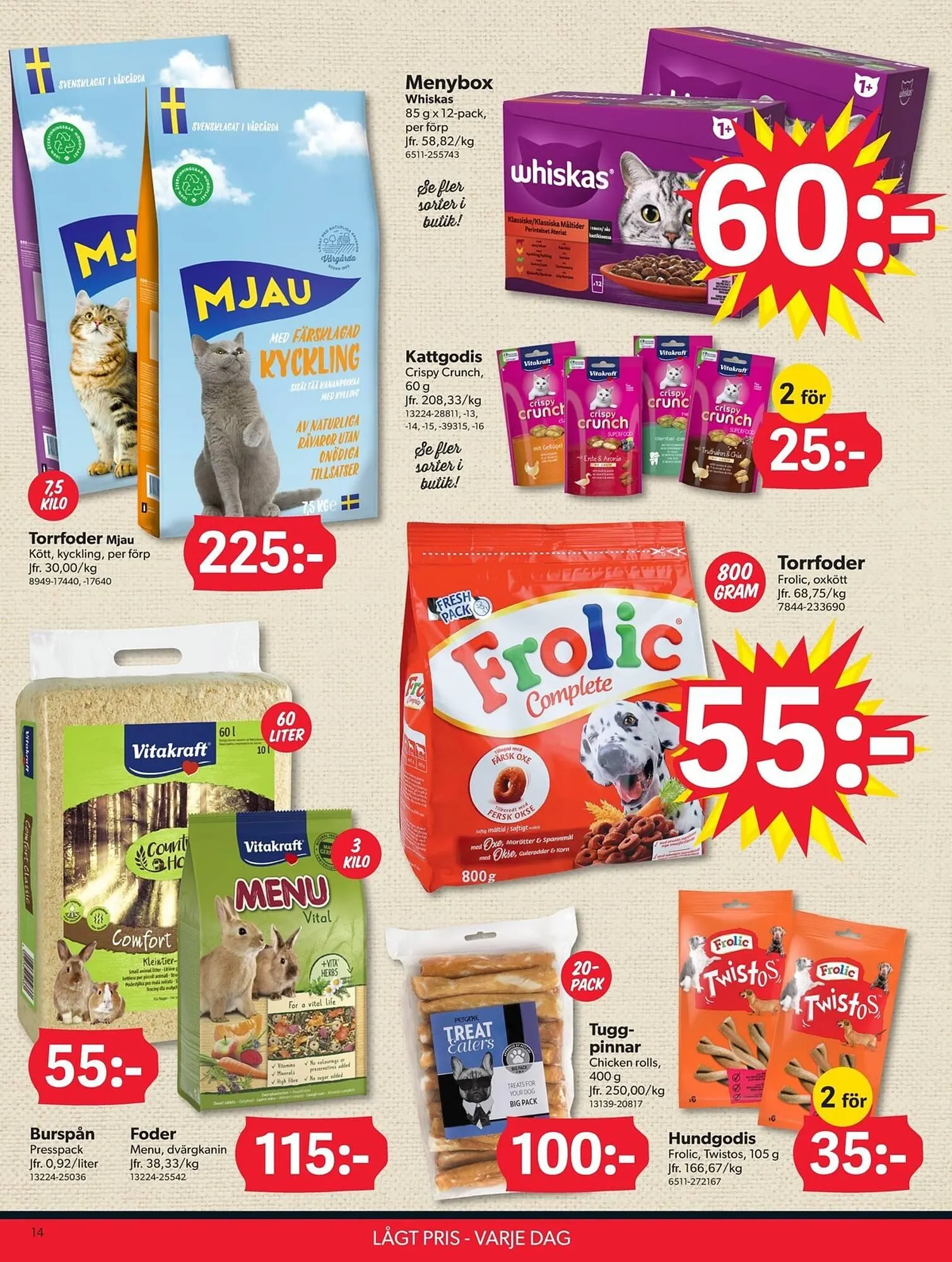 DollarStore reklamblad från 19 augusti till 19 september 2024 - Reklamblad sidor 14