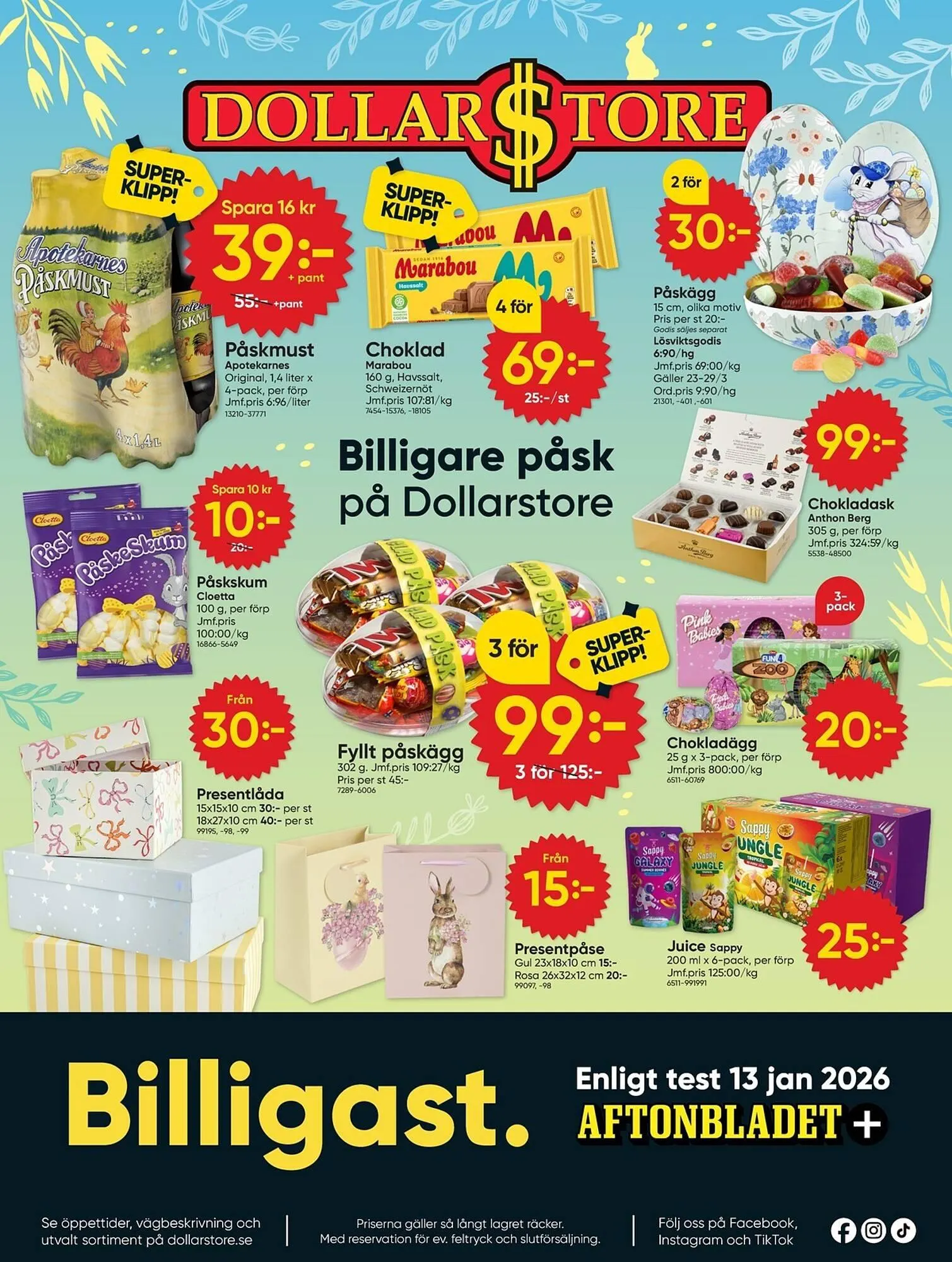DollarStore annonsblad från 23 mars till 5 april 2026 - Reklamblad sidor 16