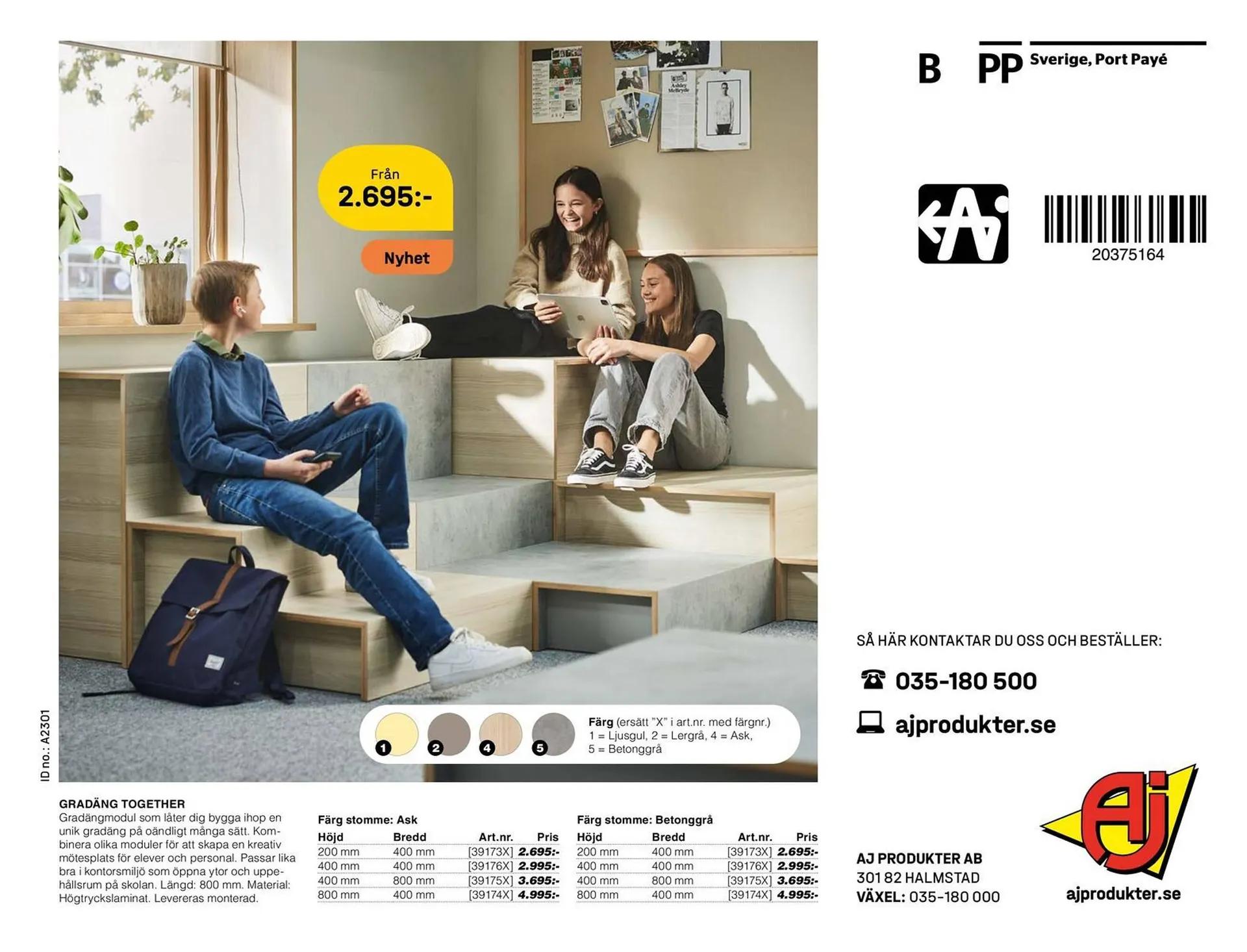 AJ Produkter reklamblad från 8 oktober till 4 december 2023 - Reklamblad sidor 228