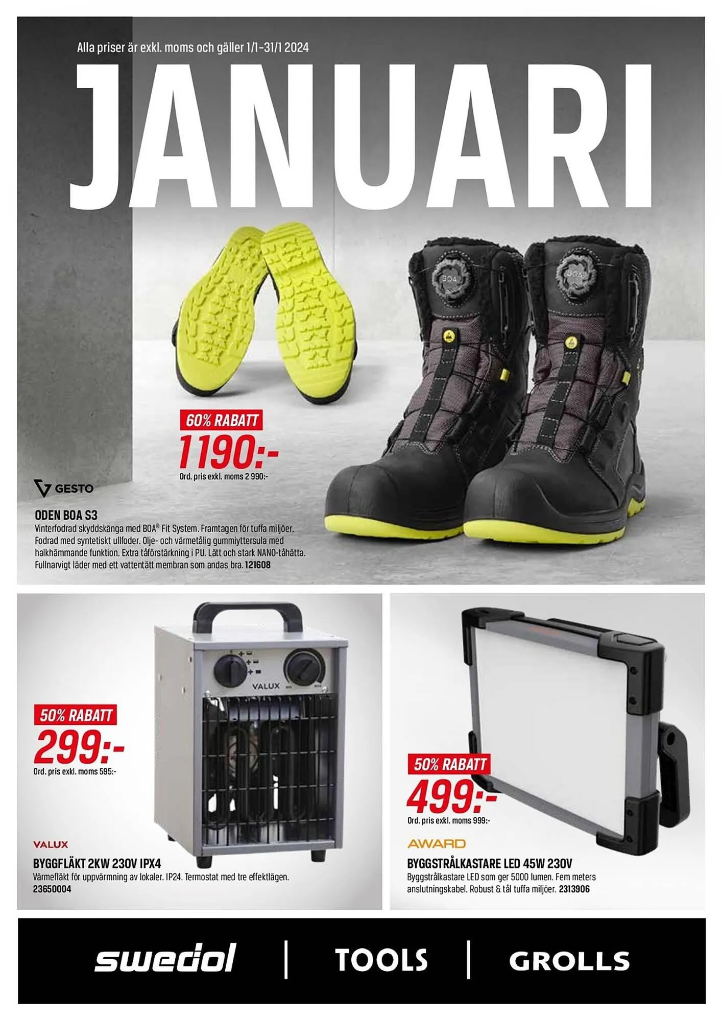 Tools reklamblad från 1 januari till 31 januari 2024 - Reklamblad sidor 