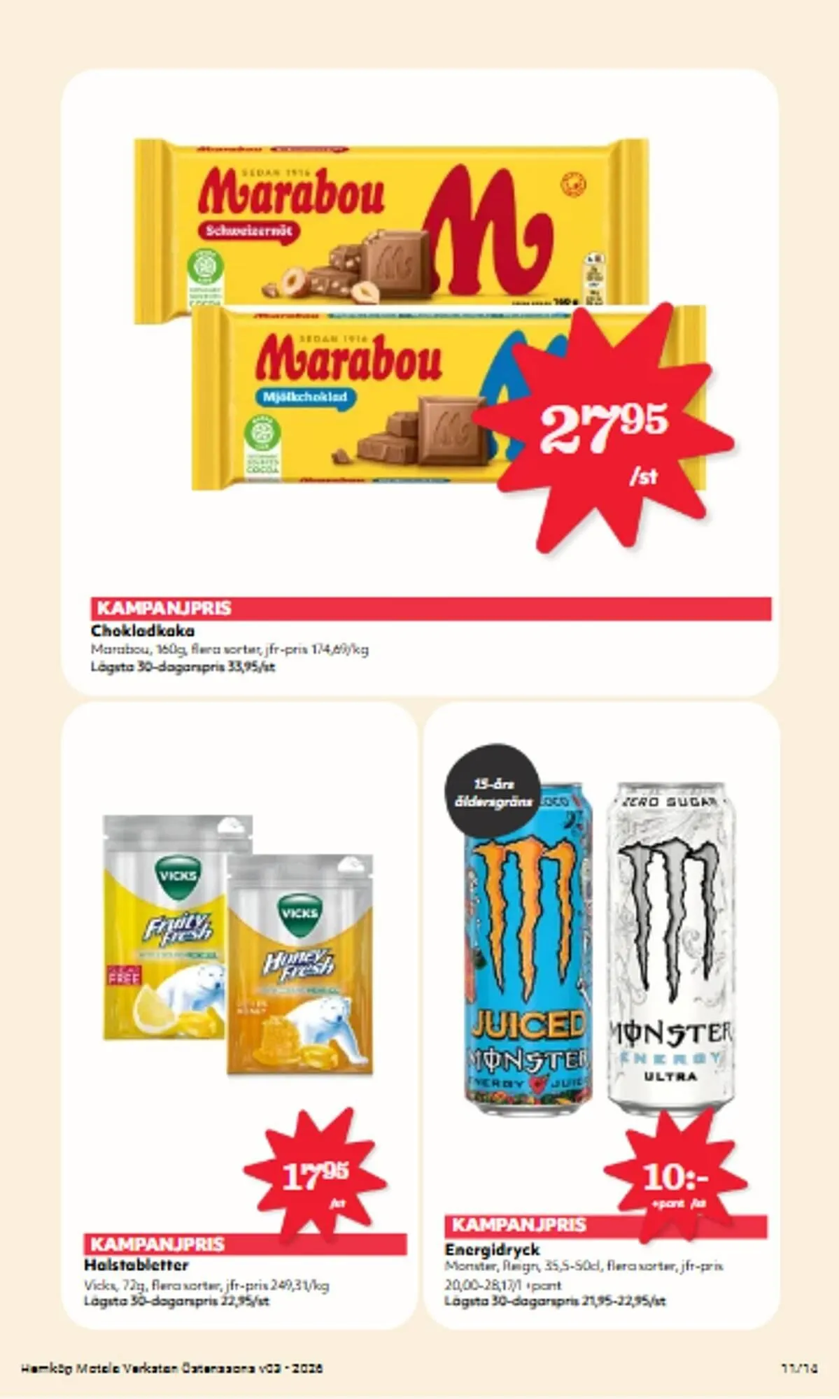 Östenssons reklamblad från 12 januari till 18 januari 2026 - Reklamblad sidor 11