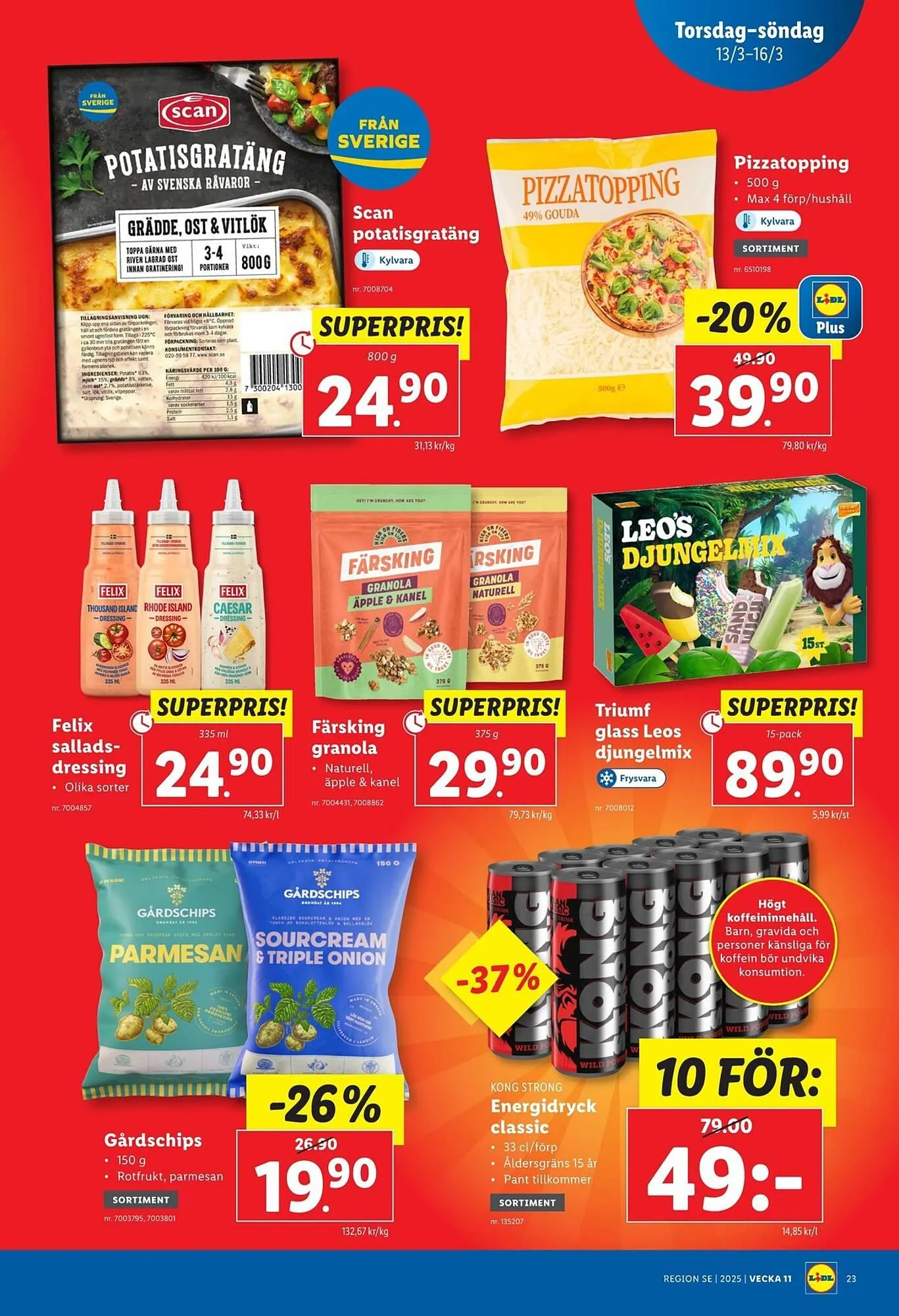 Lidl reklamblad från 10 mars till 16 mars 2025 - Reklamblad sidor 27