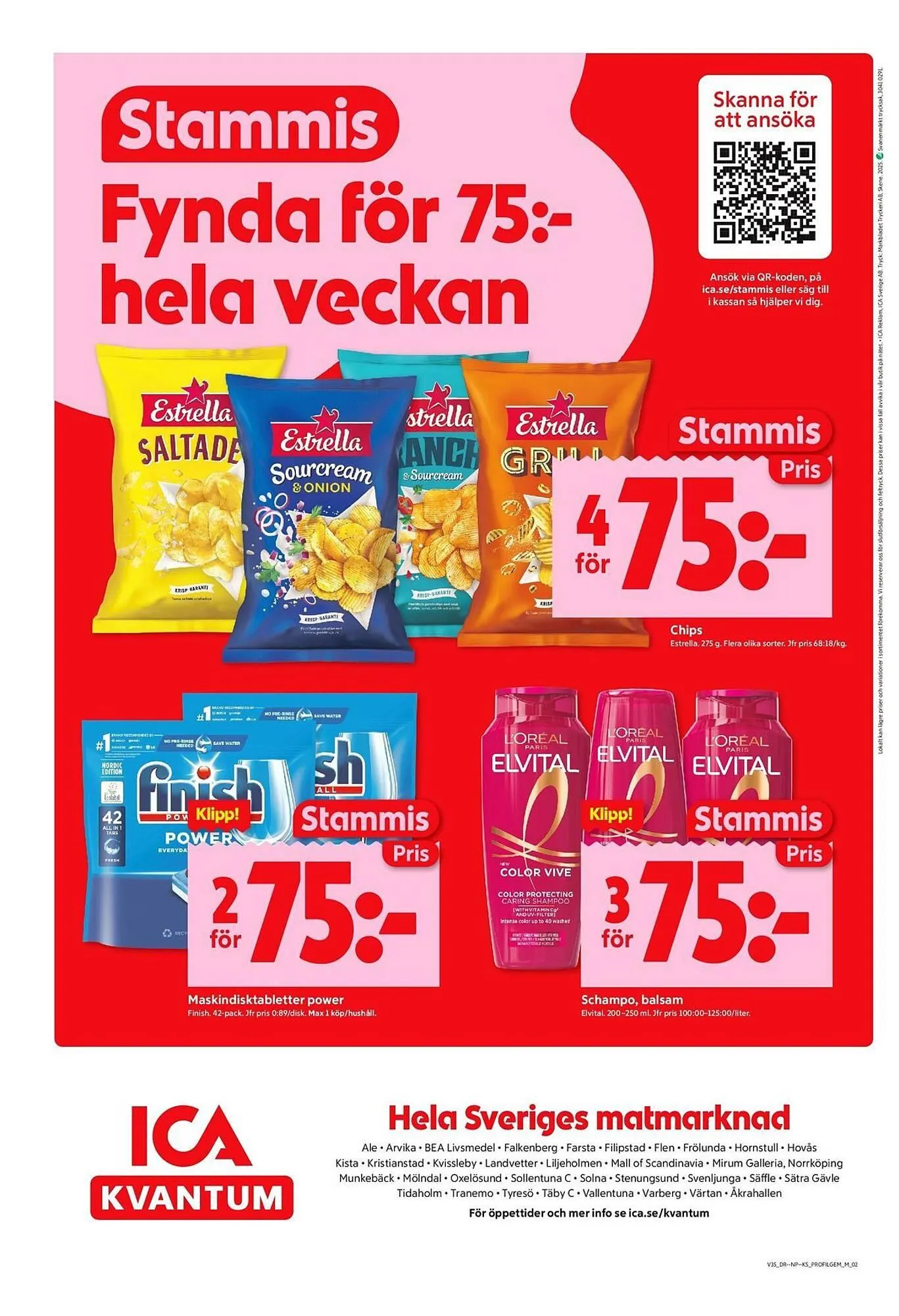 ICA Kvantum reklamblad från 25 augusti till 31 augusti 2025 - Reklamblad sidor 8