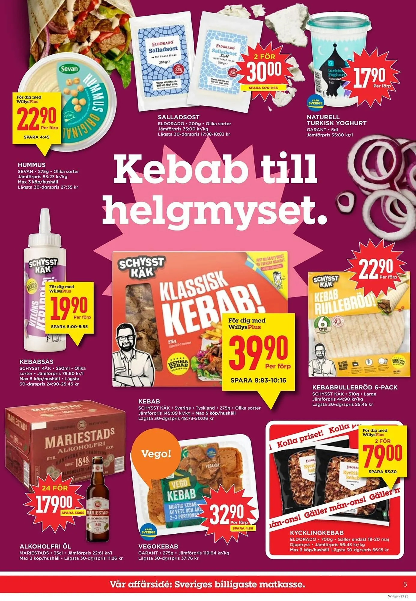 Willys reklamblad från 18 maj till 24 maj 2026 - Reklamblad sidor 5