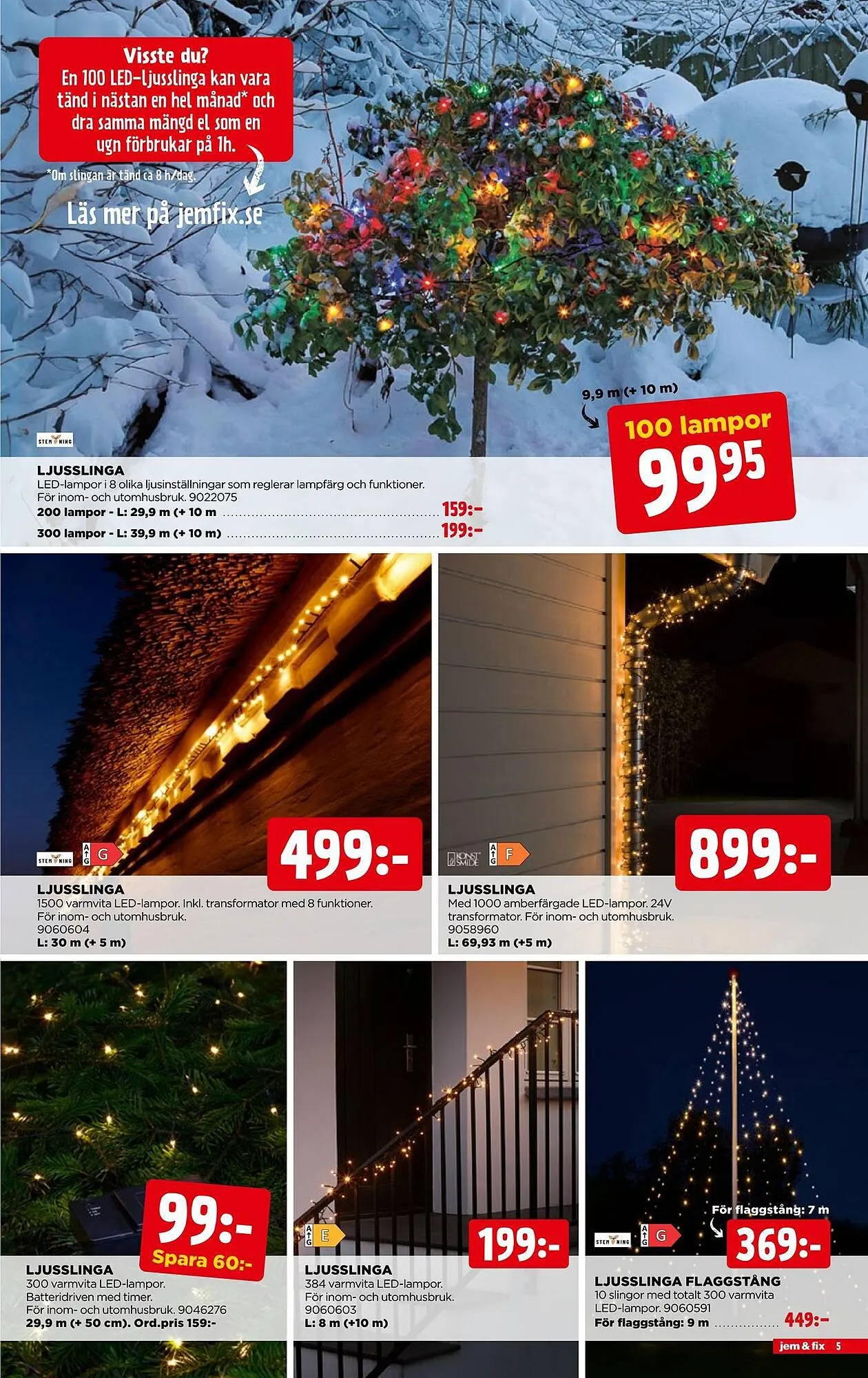 Jem&Fix reklamblad från 3 december till 10 december 2023 - Reklamblad sidor 5