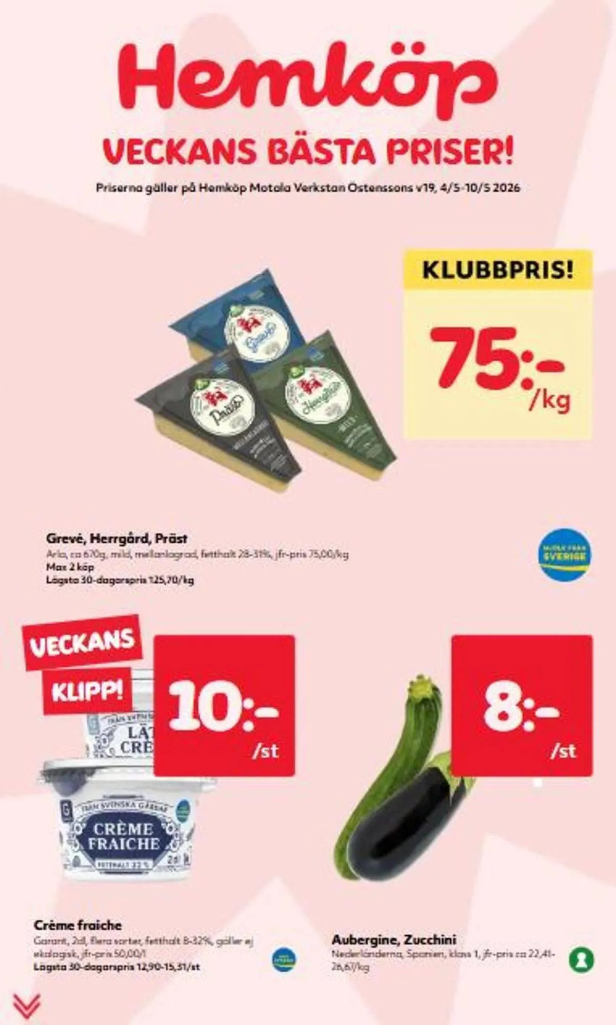 Hemköp reklamblad - 1