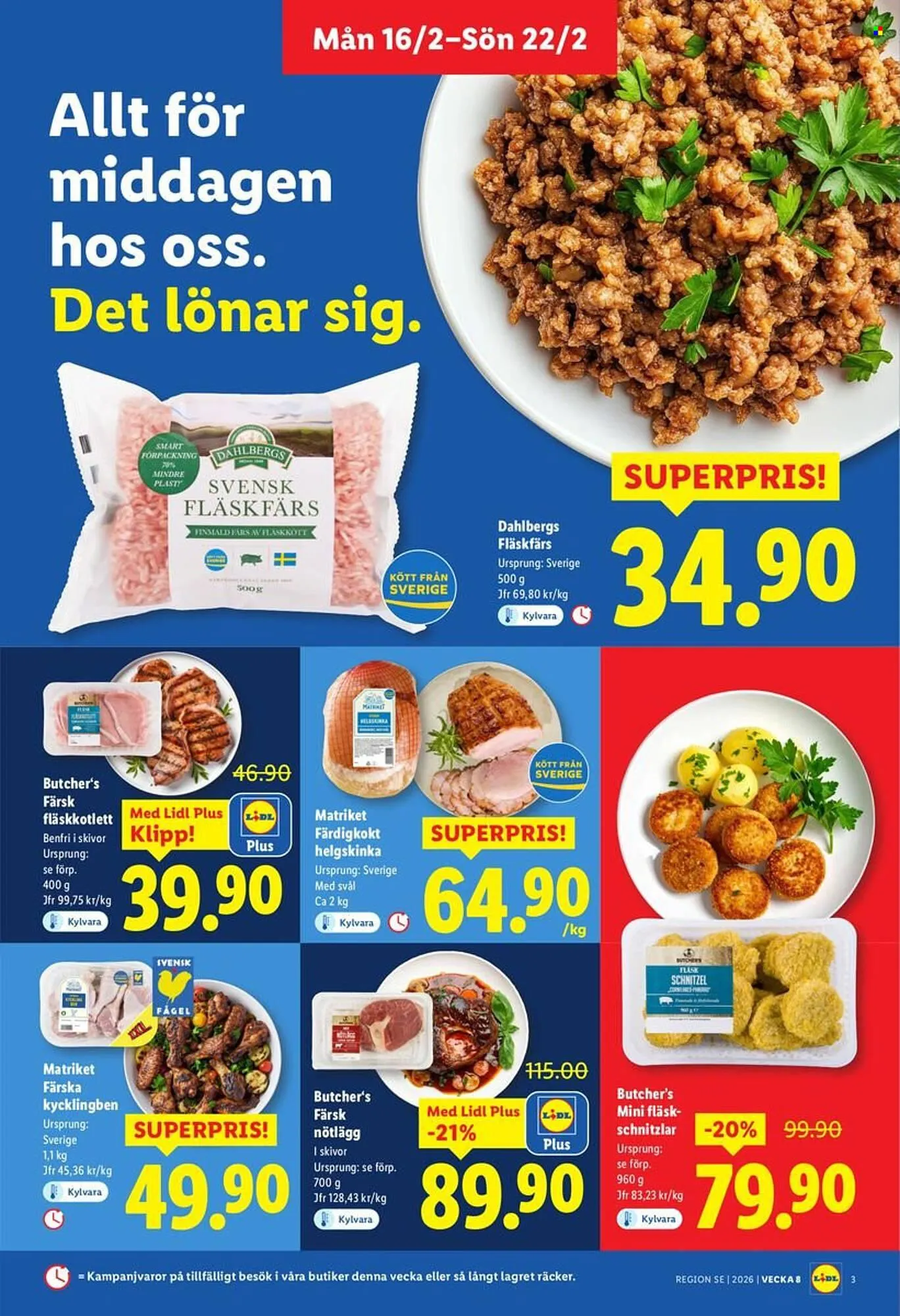 Lidl reklamblad från 16 februari till 22 februari 2026 - Reklamblad sidor 3