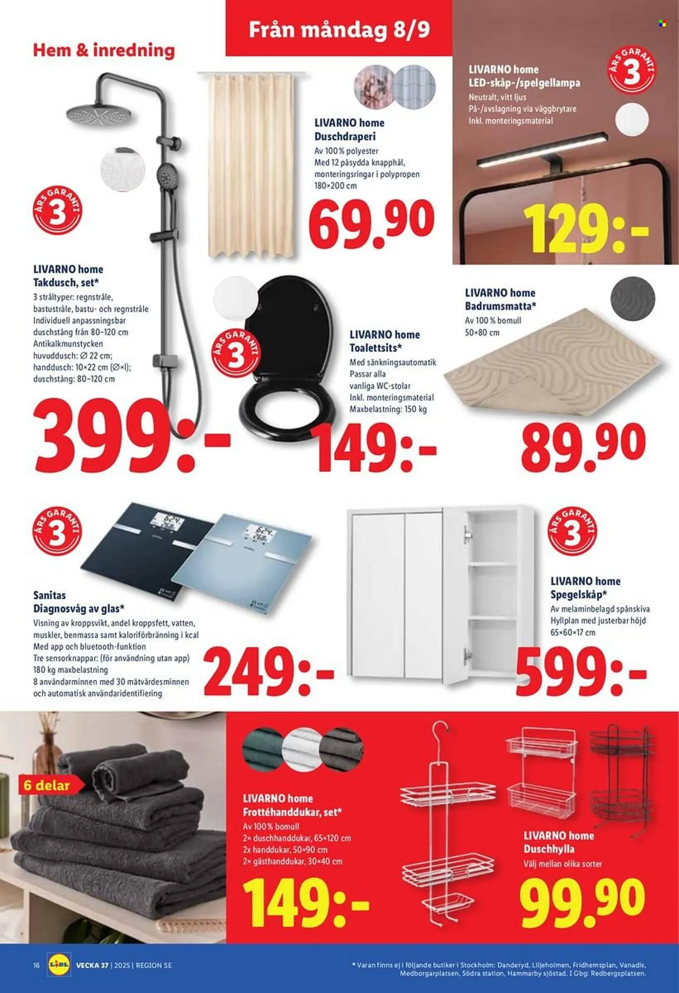 Lidl reklamblad från 8 september till 14 september 2025 - Reklamblad sidor 18