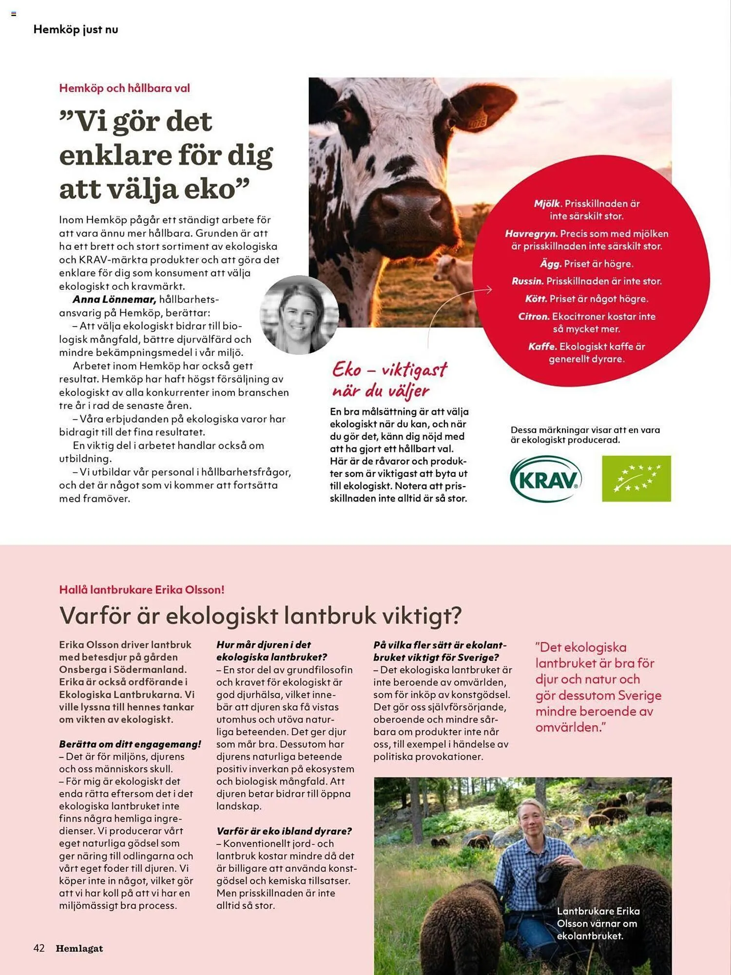 Hemköp reklamblad från 21 oktober till 31 december 2024 - Reklamblad sidor 42