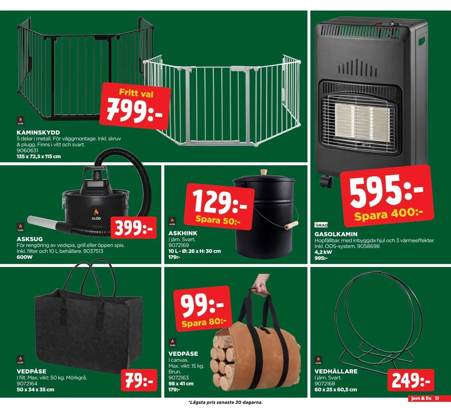 Jem&Fix reklamblad från 3 november till 16 november 2025 - Reklamblad sidor 13