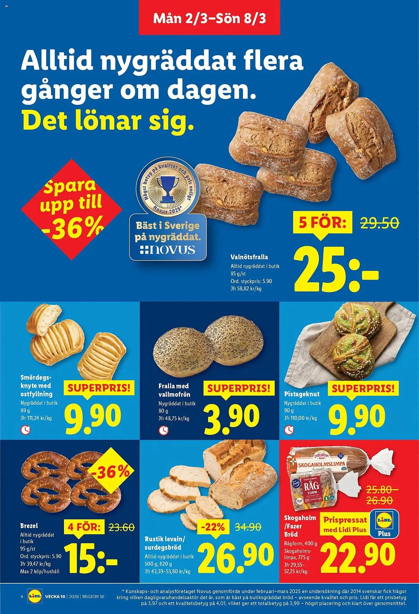 Lidl reklamblad från 2 mars till 8 mars 2026 - Reklamblad sidor 4