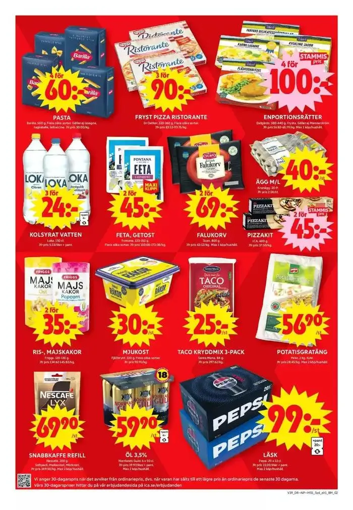 Fantastiska rabatter på utvalda produkter från 23 september till 7 oktober 2024 - Reklamblad sidor 18