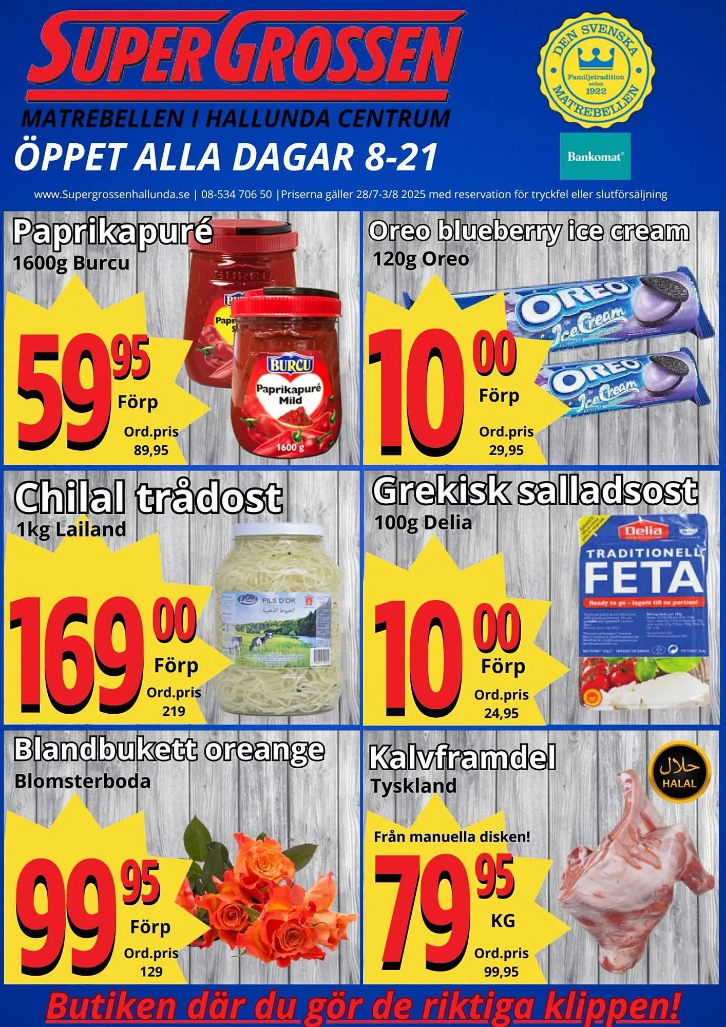 Supergrossen reklamblad - 1