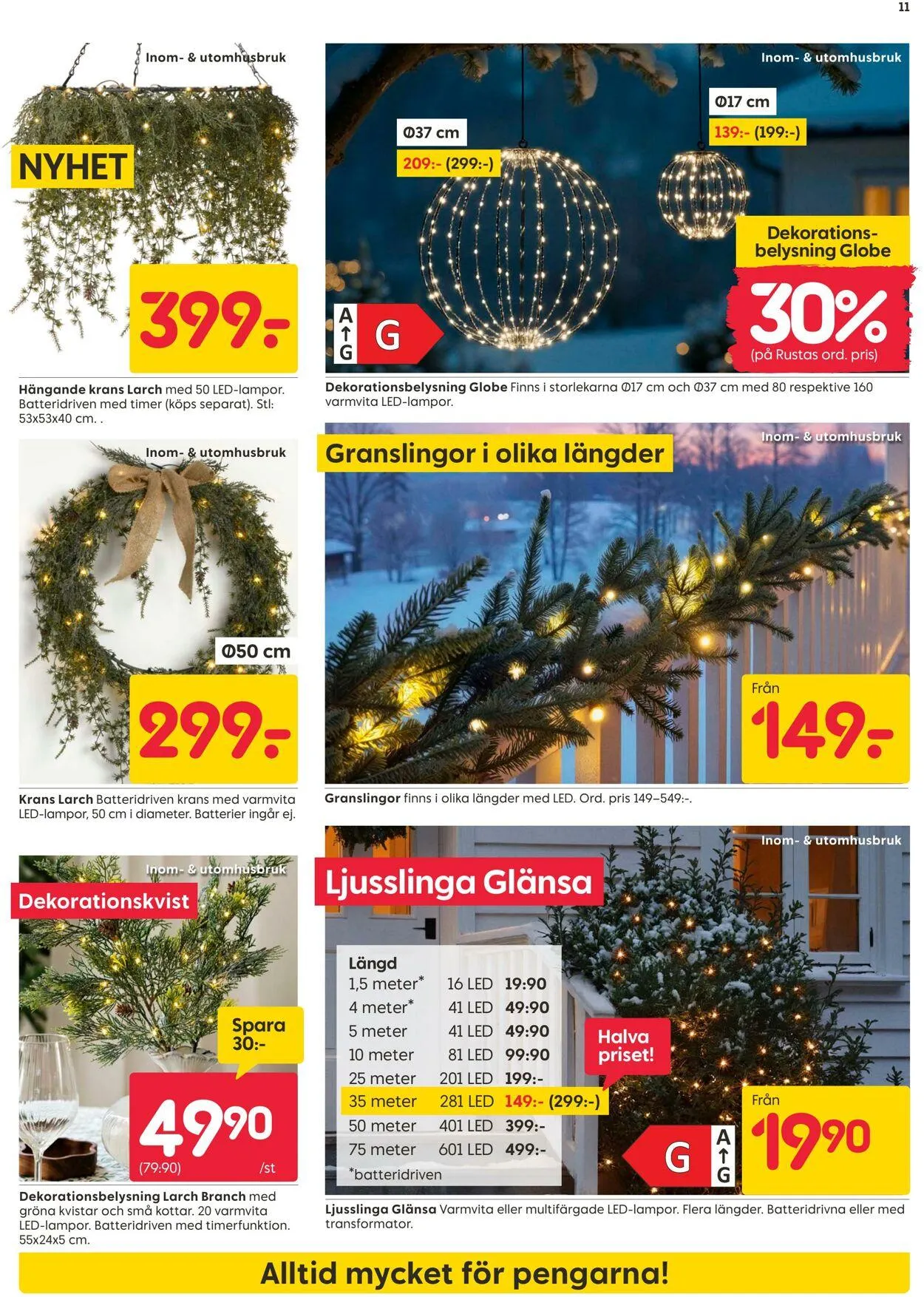 Rusta från 21 oktober till 4 november 2025 - Reklamblad sidor 11