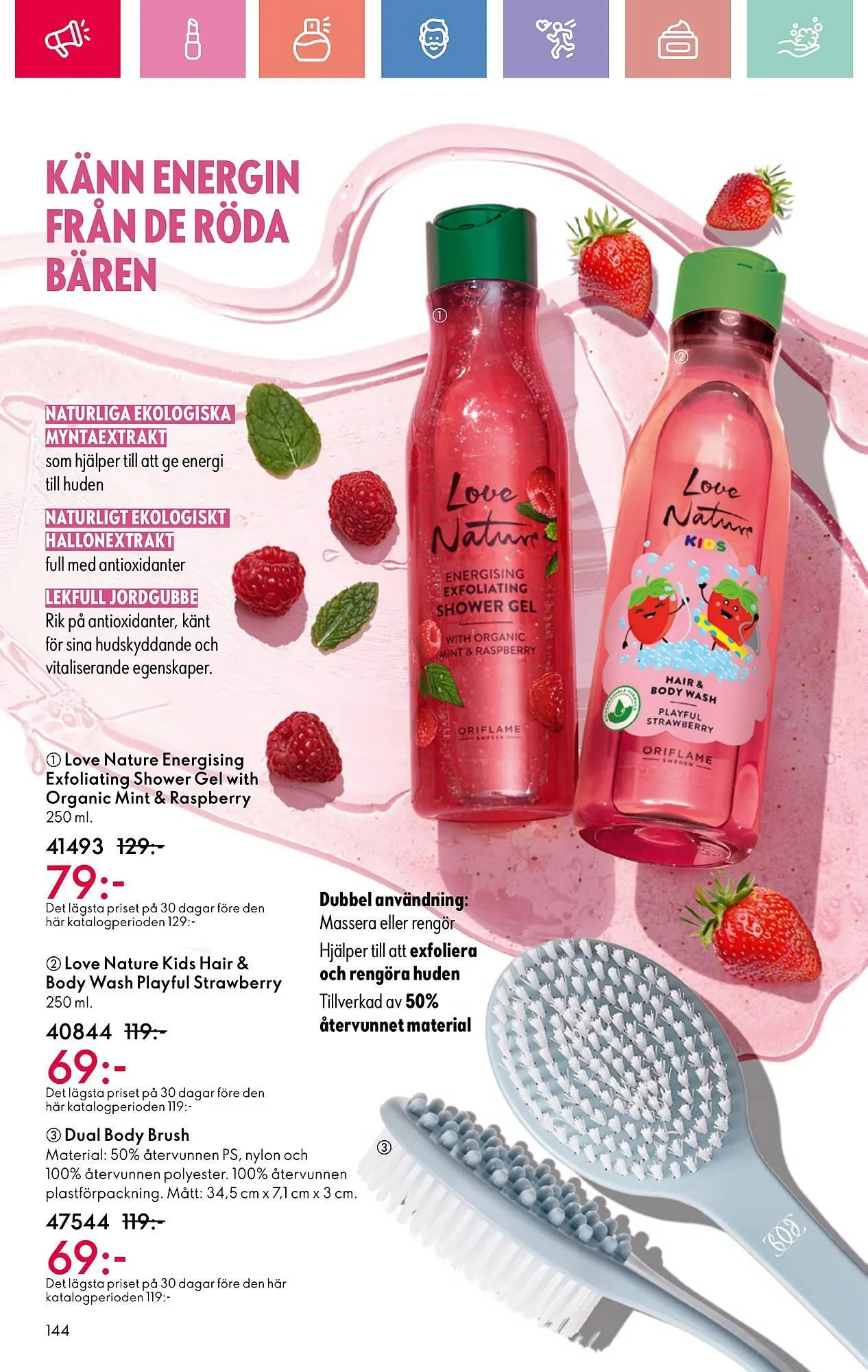 Oriflame reklamblad från 13 juli till 2 augusti 2025 - Reklamblad sidor 144