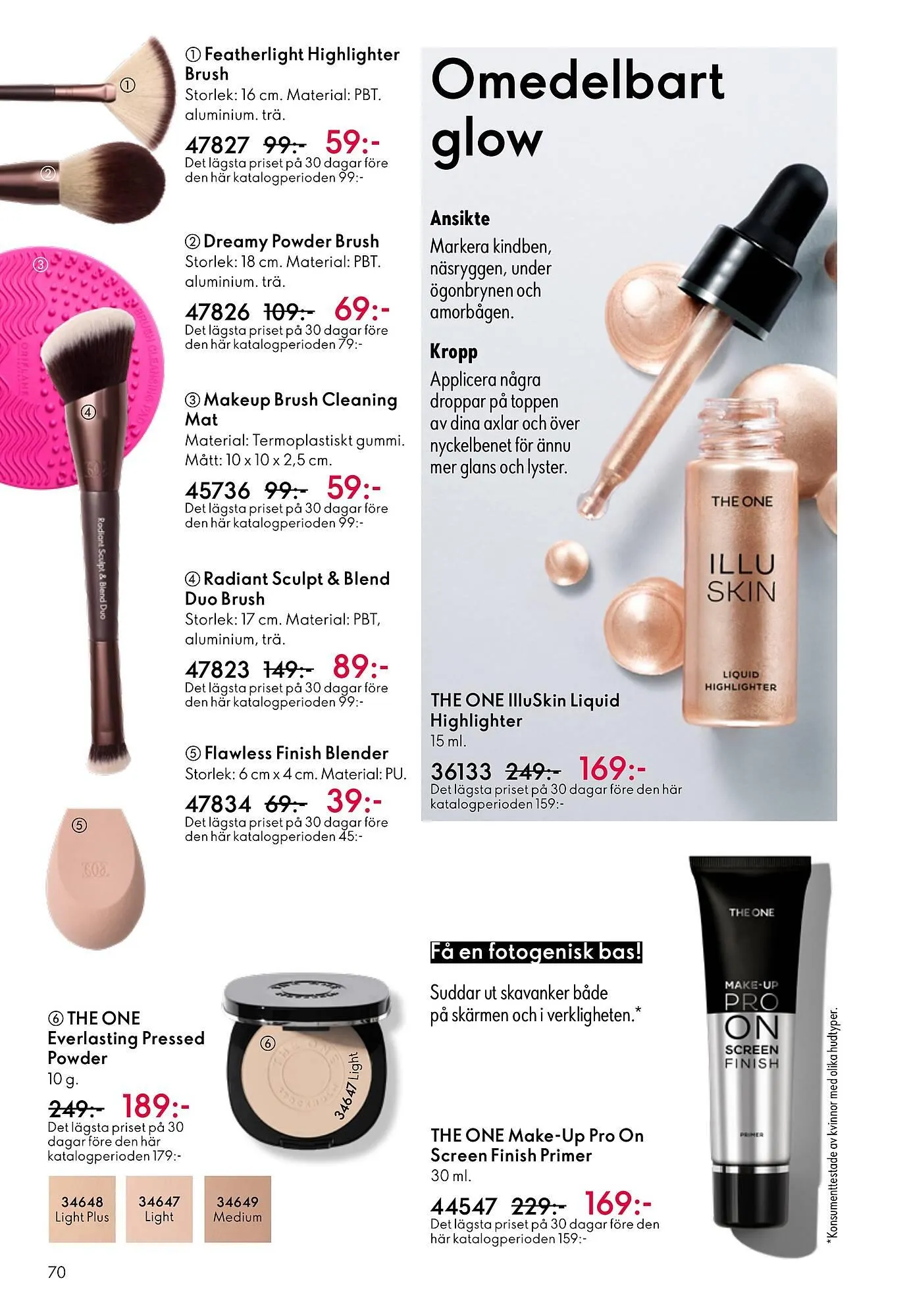 Oriflame reklamblad från 11 mars till 31 mars 2026 - Reklamblad sidor 70