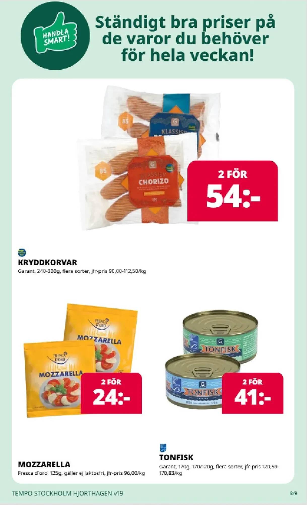 Tempo reklamblad från 4 maj till 10 maj 2026 - Reklamblad sidor 8