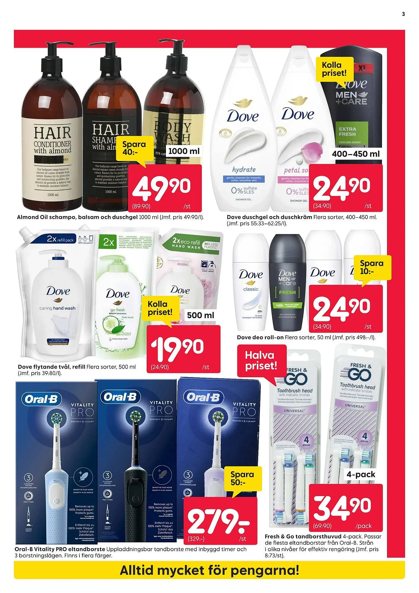 Rusta reklamblad från 4 augusti till 10 augusti 2025 - Reklamblad sidor 3