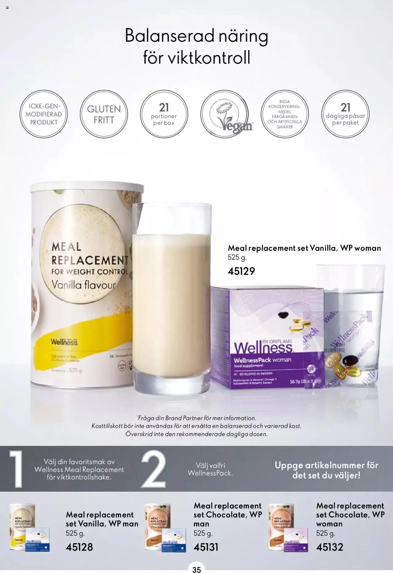 Oriflame - Wellness Catalogue från 1 mars till 31 december 2023 - Reklamblad sidor 35