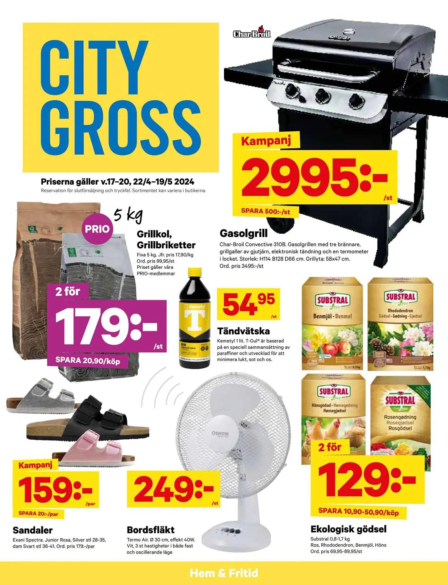 City Gross reklamblad från 5 maj till 12 maj 2024 - Reklamblad sidor 9